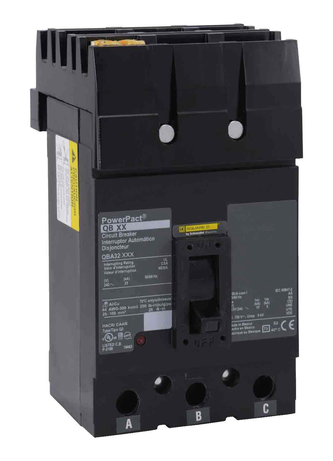 QBA32150 – Square D – Molded Case Circuit Breaker