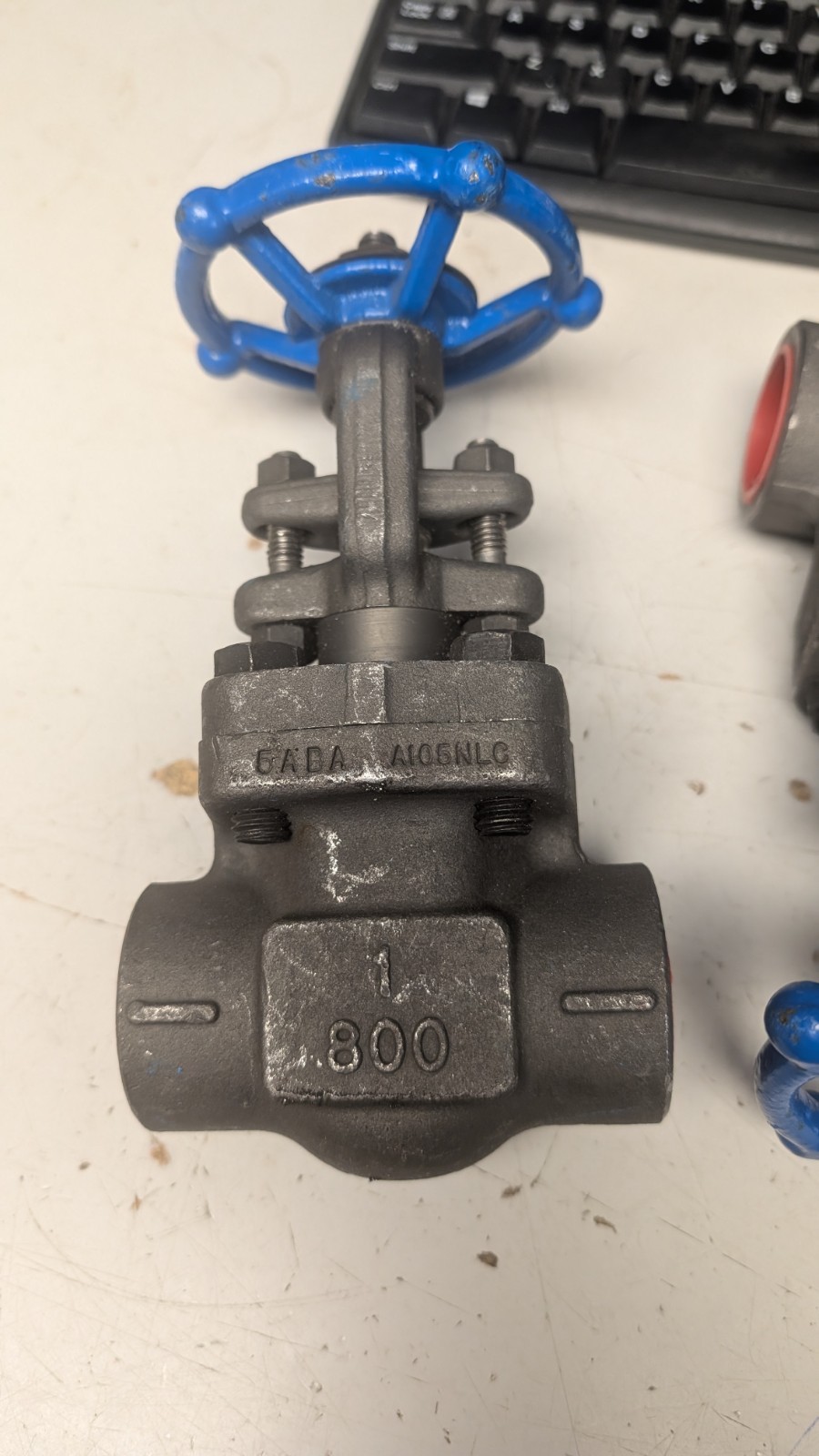 Two – Smith 1″ Forged Steel CL-800 Gate Valve’s