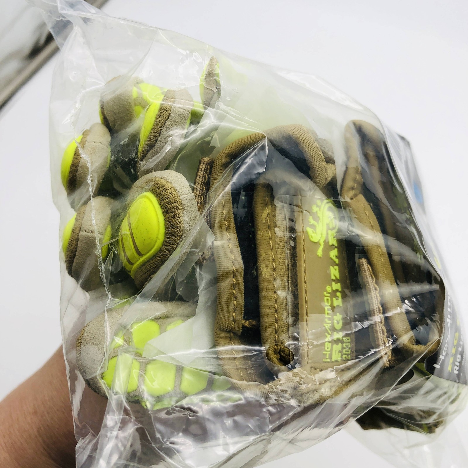 HexArmor Rig Lizard 2030 Work Glove Sz XXL(11) Mechanic Synthetic Leather 1 Pair