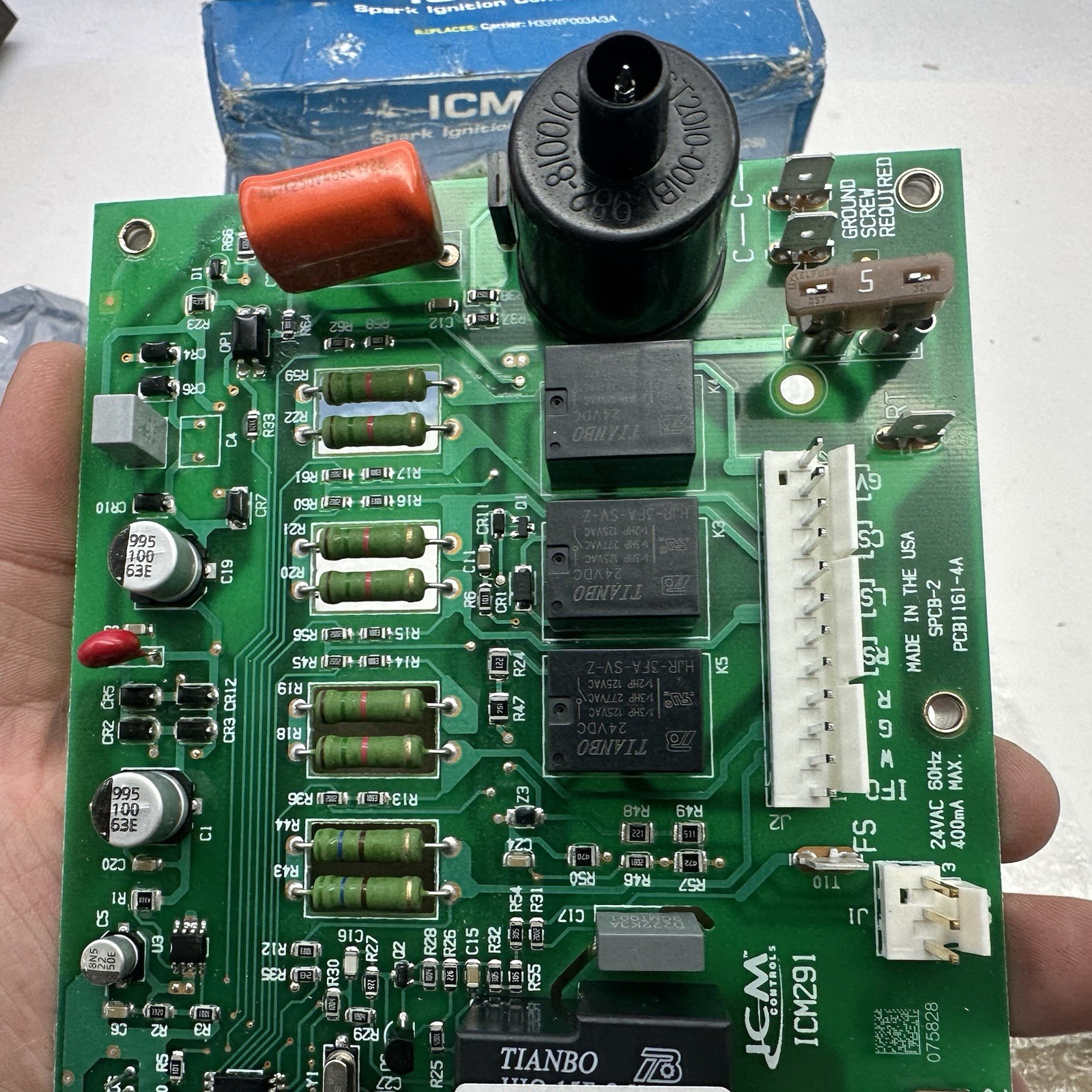 ICM CONTROLS ICM291 Direct Spark Gas Ignition Control Board