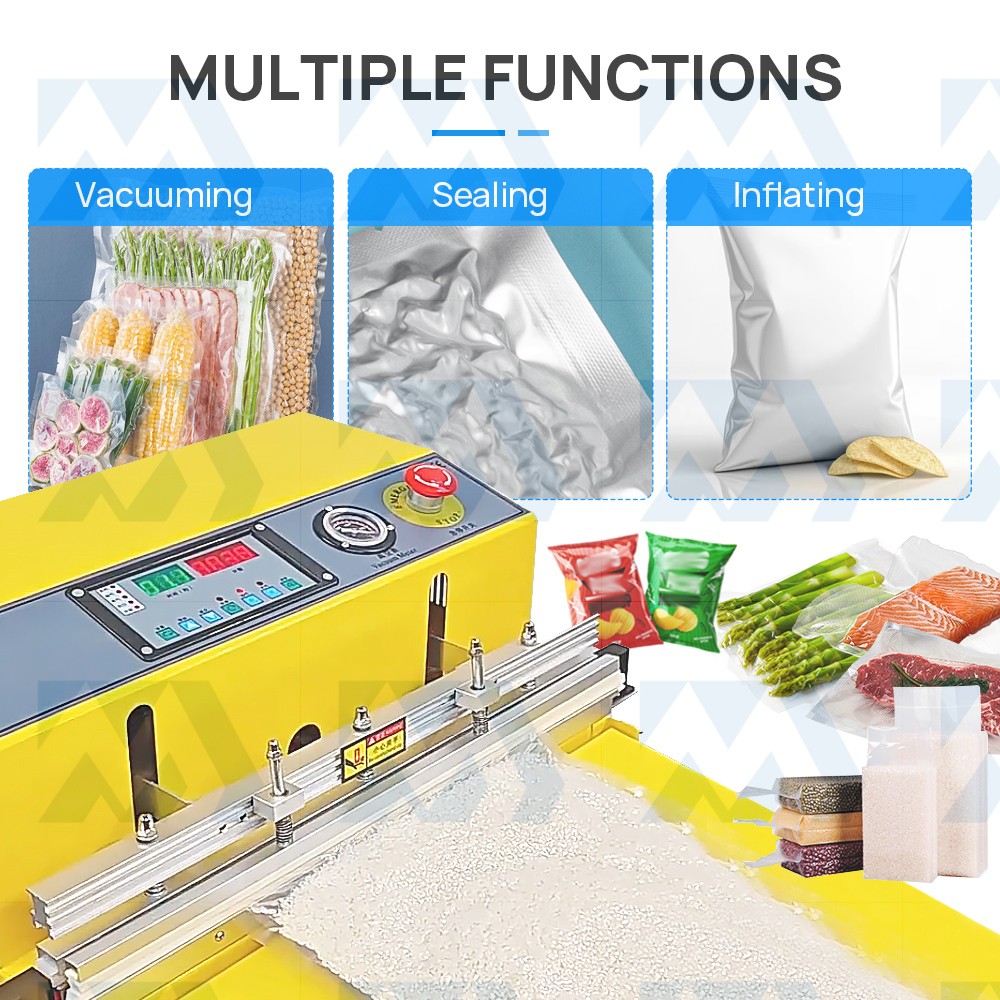 Automatic External Packing Food Industrial Vacuum Inflatable Sealer Machine