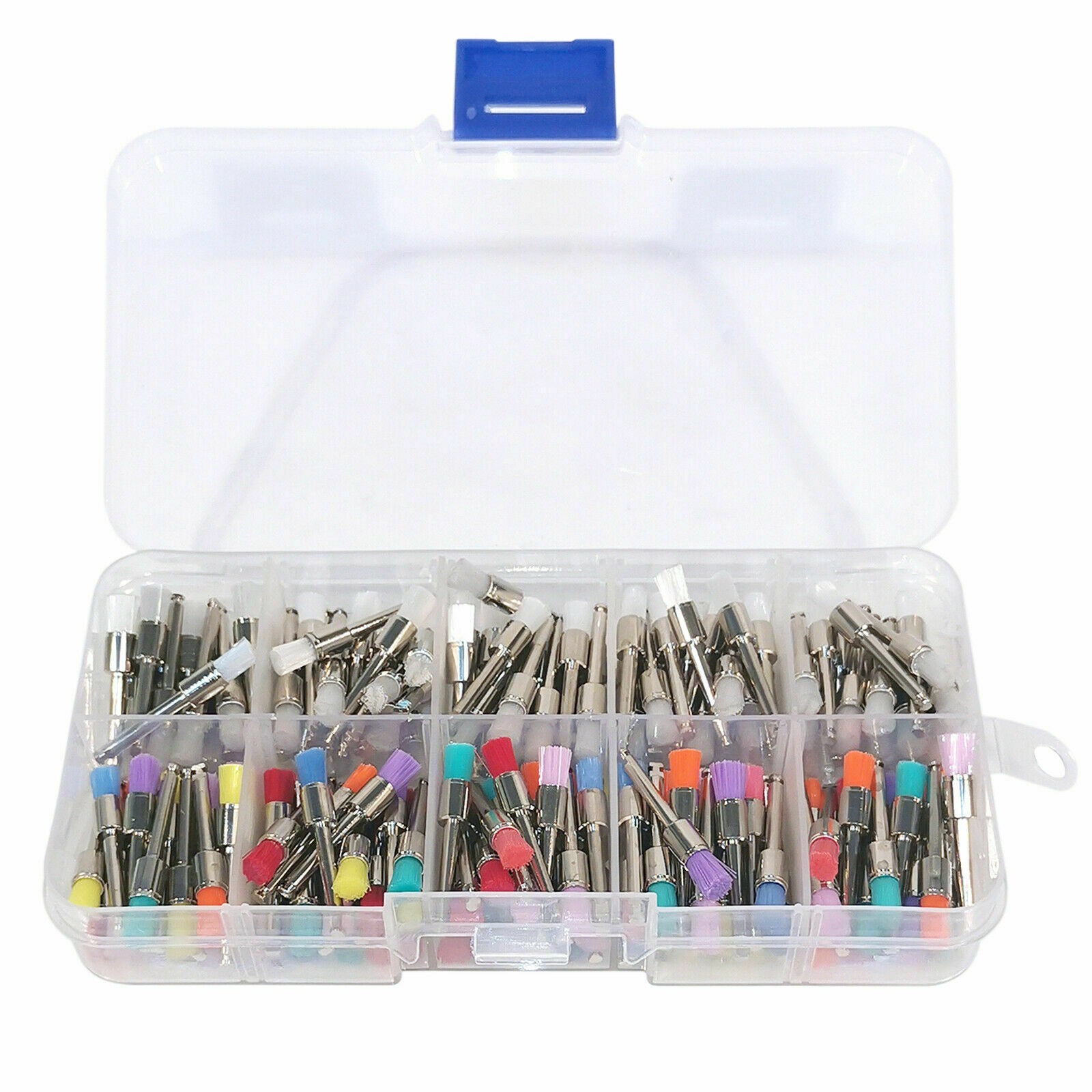 400pcs/ 2 boxes Mixed Types Dental Prophy Brush Brushes Polishing Polisher Cups