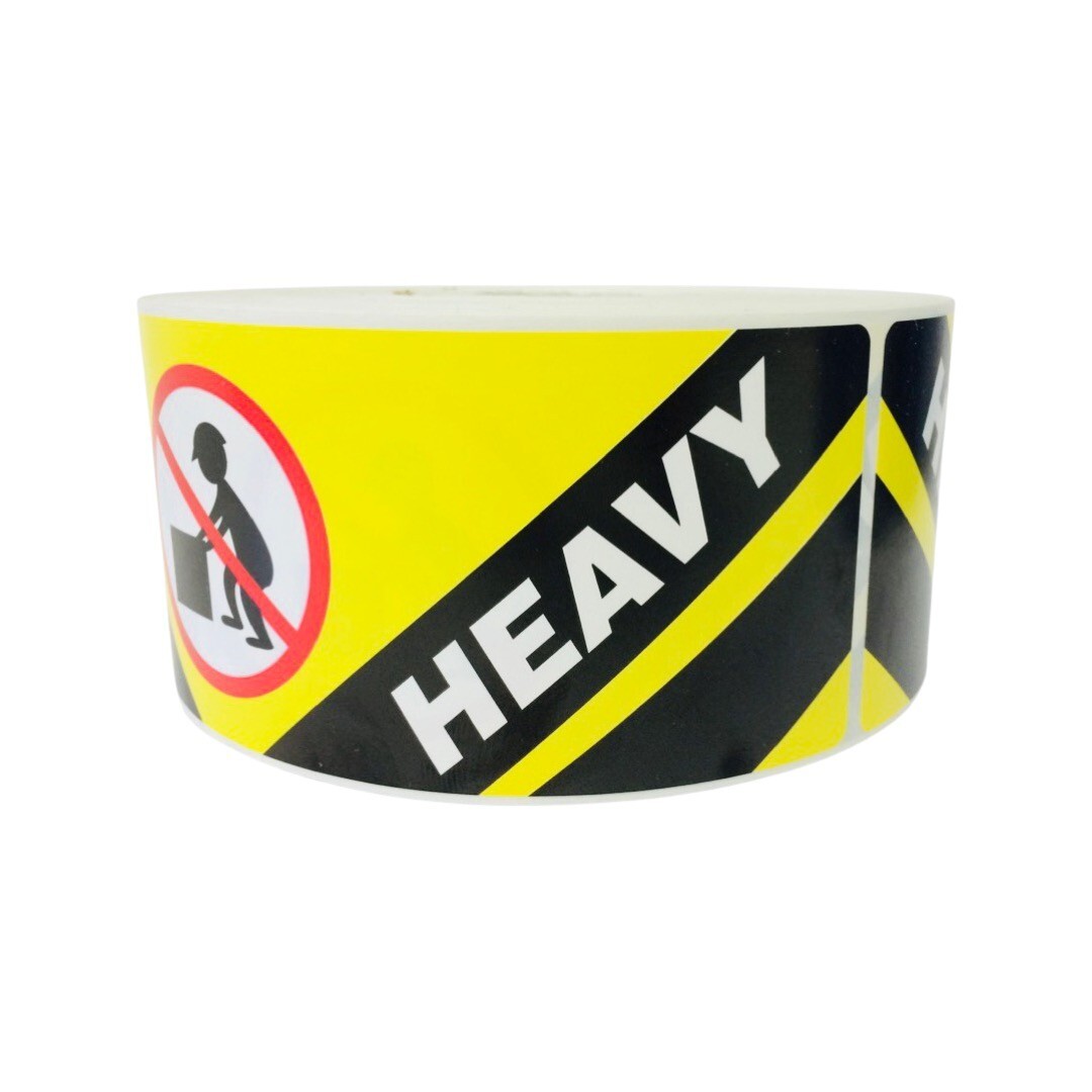 Heavy Lift item 2.5″ X 8″ Bright Colored Shipping Adhesive Labels 250 per roll