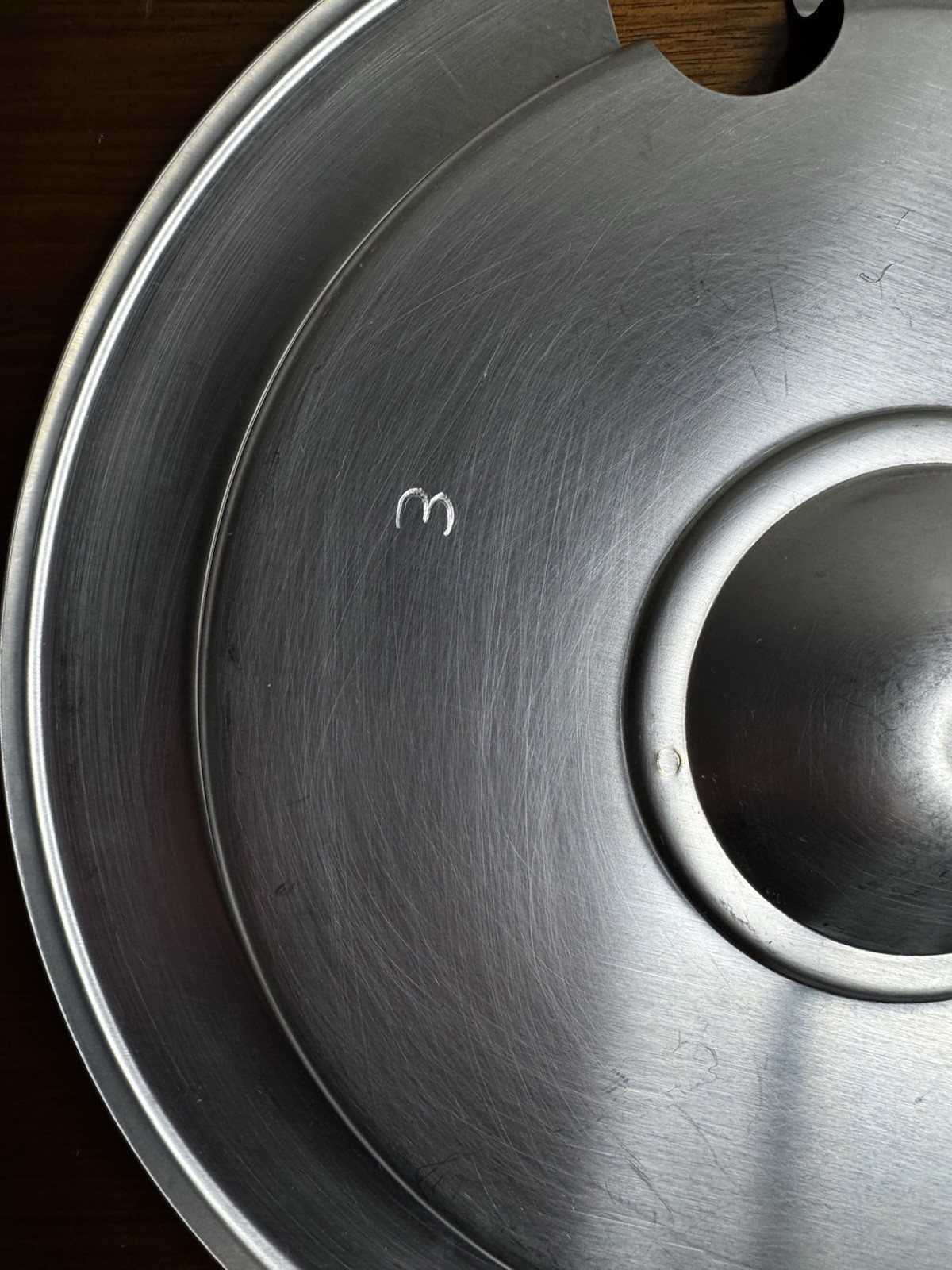 Vollrath 9.5” Stainless Steel Slotted Soup Inset Lid Cover USA Steam Table