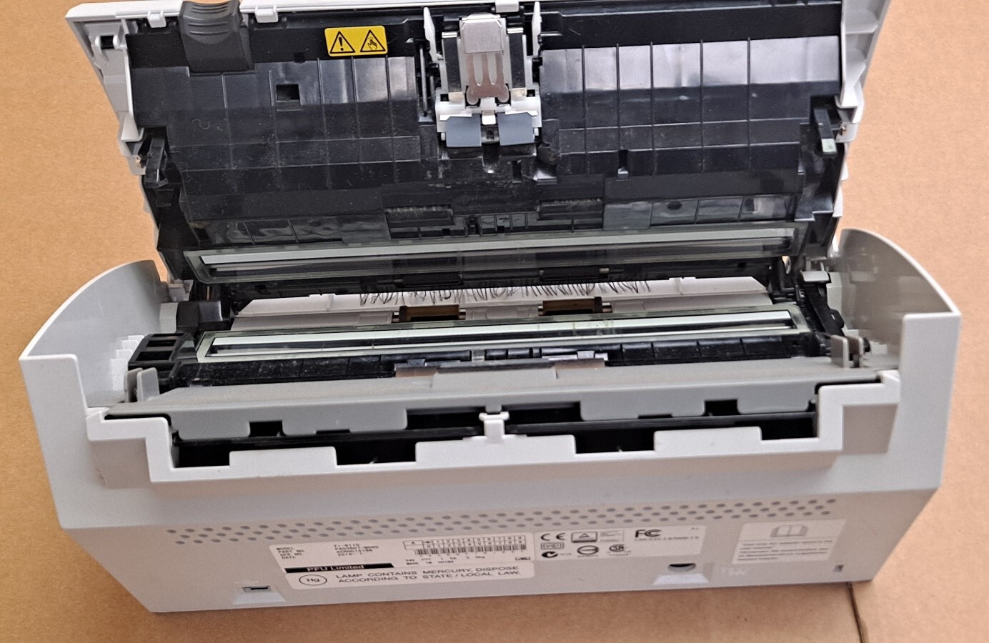 Fujitsu fi-6130Z Scanner. PN: PA03630 PARTS ONLY includes AC Adapter