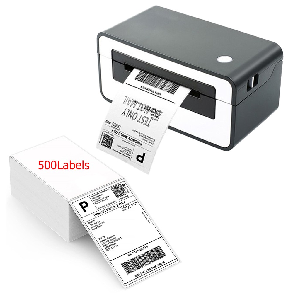 Thermal Shipping Label Printer 4″X6″ Address Label Maker for Shipping Lot +Label