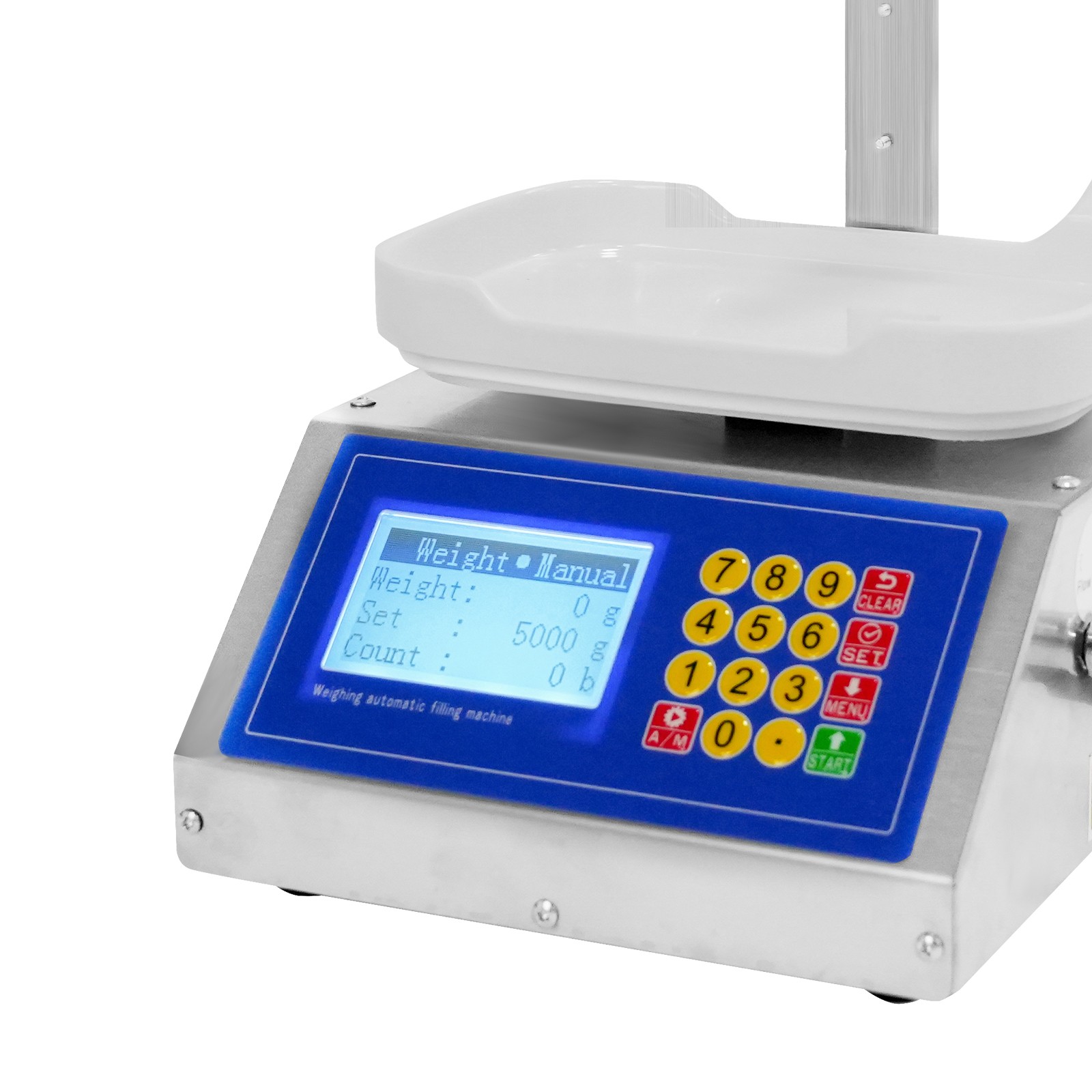 8g-3kg Automatic Weighing Quantitative Liquid Filling Machine 3.2L/0.7Gal/min