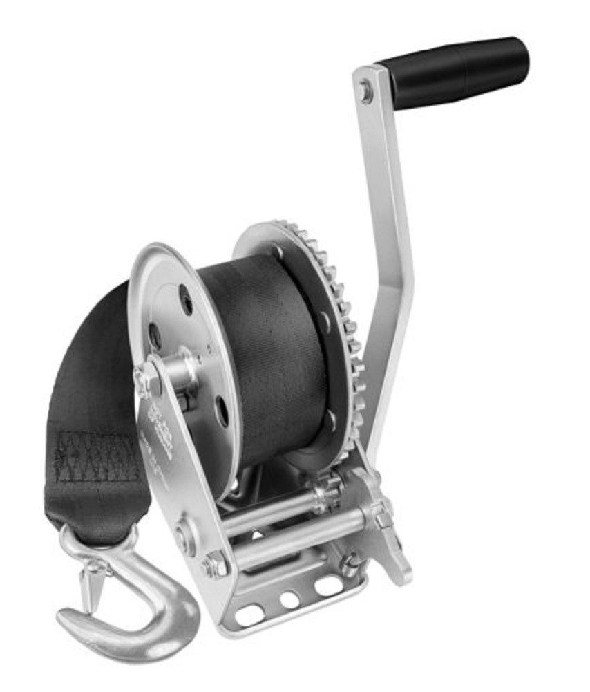USEDNO RETAIL PACKAGING Fulton Trailer Winch 1500 LB 6inch Handle with 10foot St