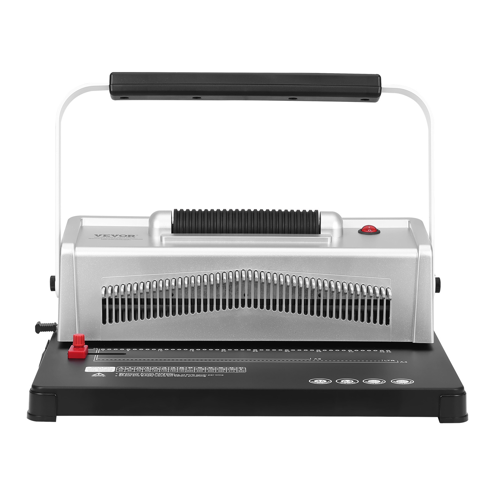 VEVOR Coil Spiral Binding Machine Book Maker Electric Binding 100 Binding Spines