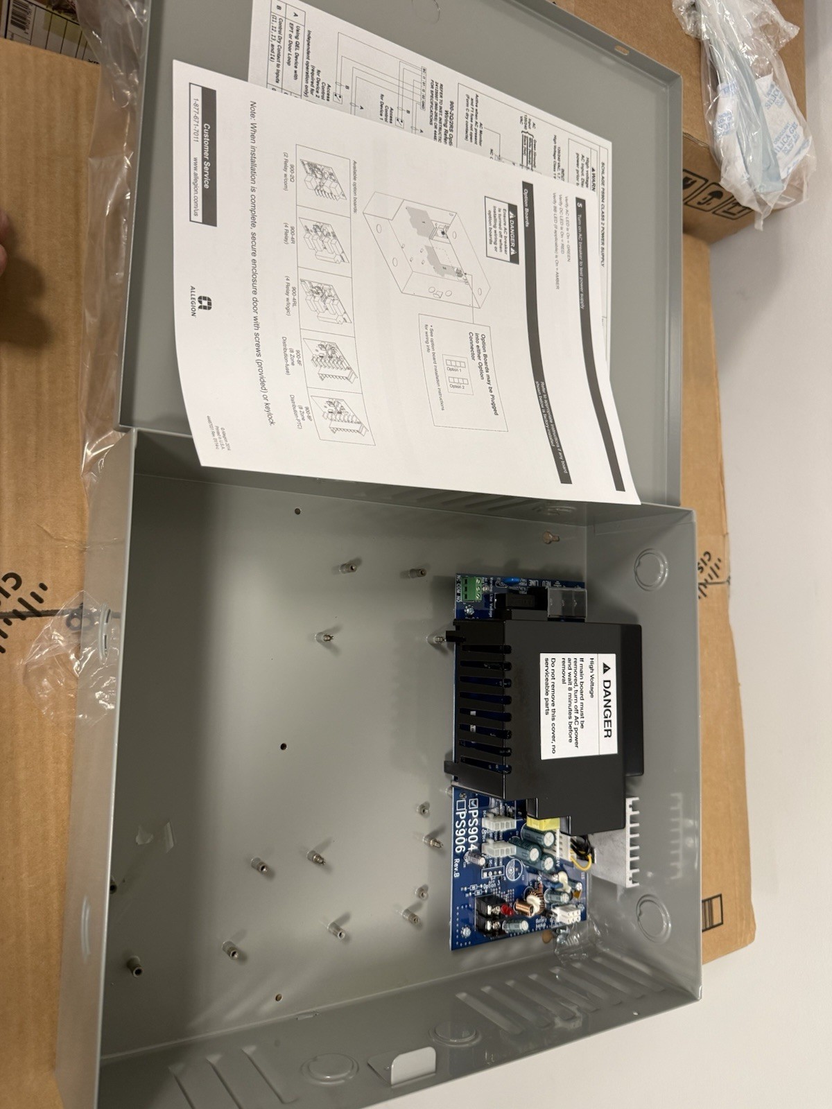 Schlage PS904 Power Supply 4A 12/24v DC New In Package