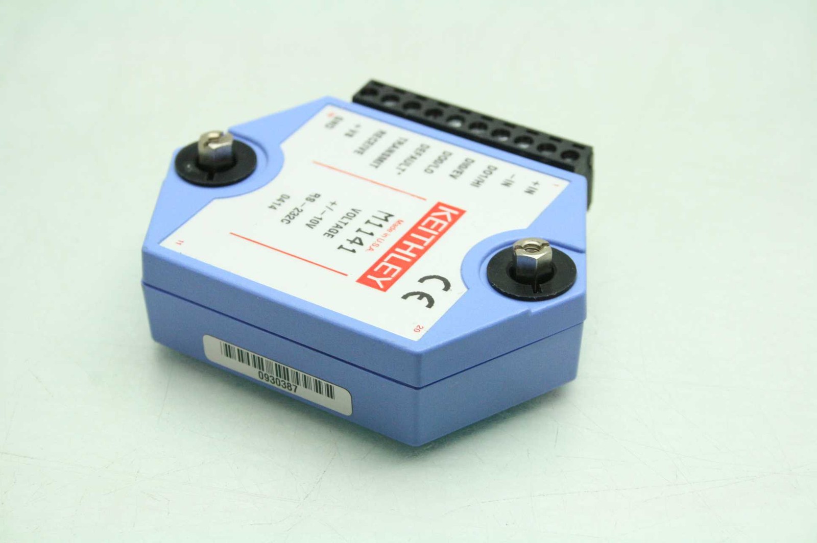 Keithley M1141 Analog +/- 10V Input Module with Serial RS232 Output