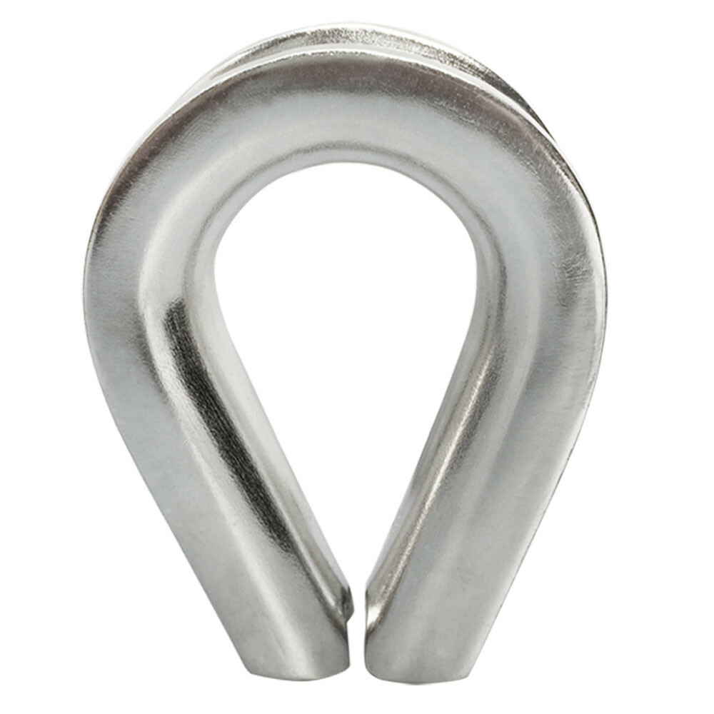 SS316 HEAVY DUTY Wire Rope Thimble 1/8″, 3/16″, 5/16″, 3/8″, 1/2″, 3/4″, 7/8″