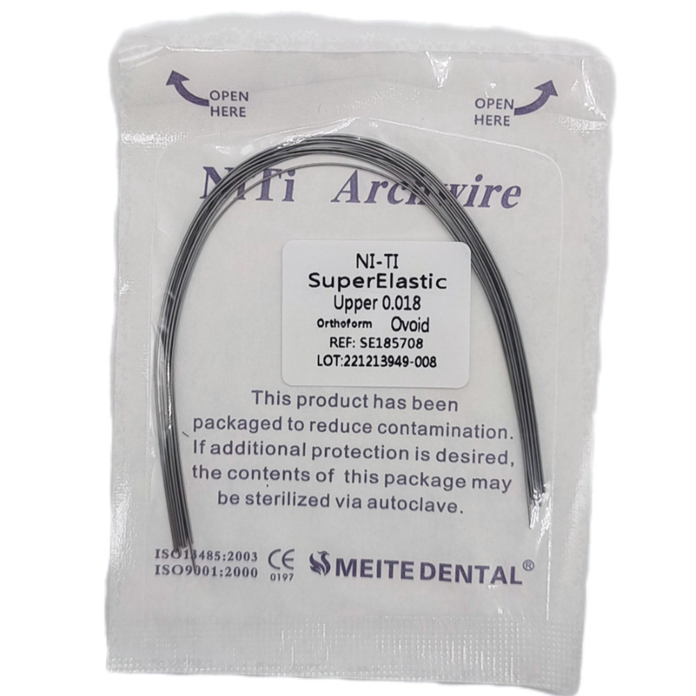 Dental Orthodontic Super Elastic Niti Arch Wire Round 012-020 UPPER LOWER