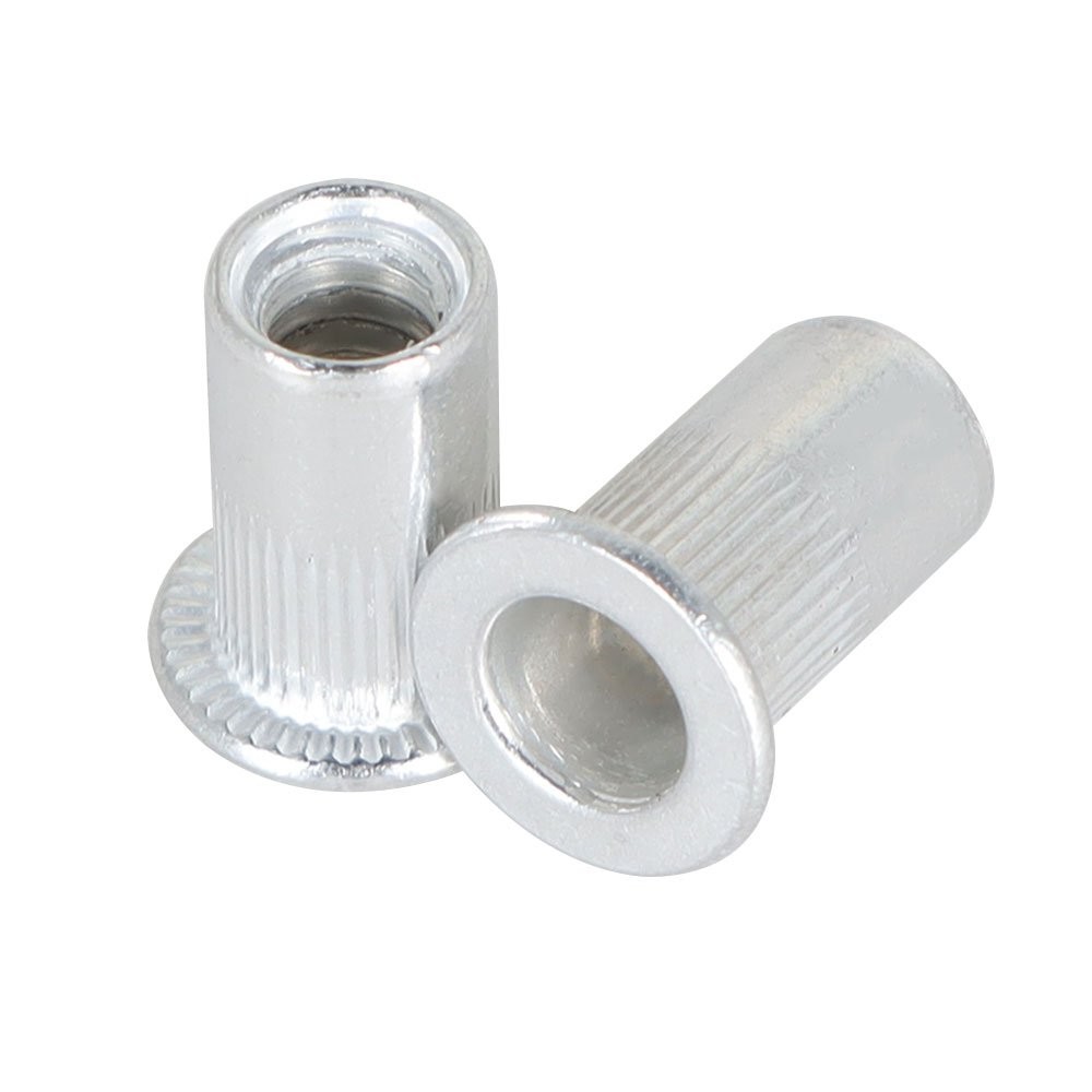 150 Pack Aluminum Rivet Nut Kit Sliver Rivnut Nutsert Standard Inch SAE Imperial