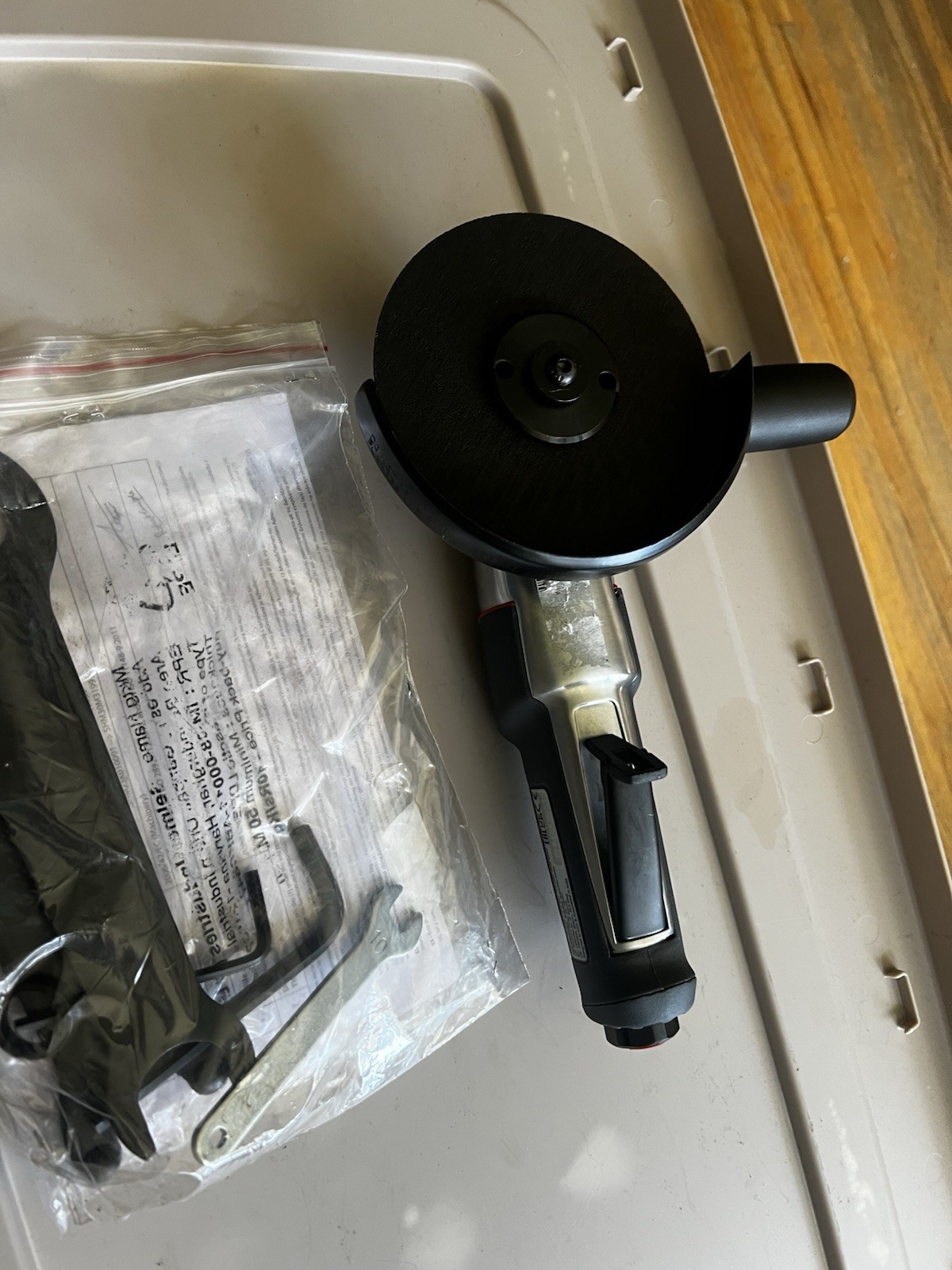 Ingersoll Rand 3445MAX Pneumatic Angle Grinder 4.5″ . New With Out Box.