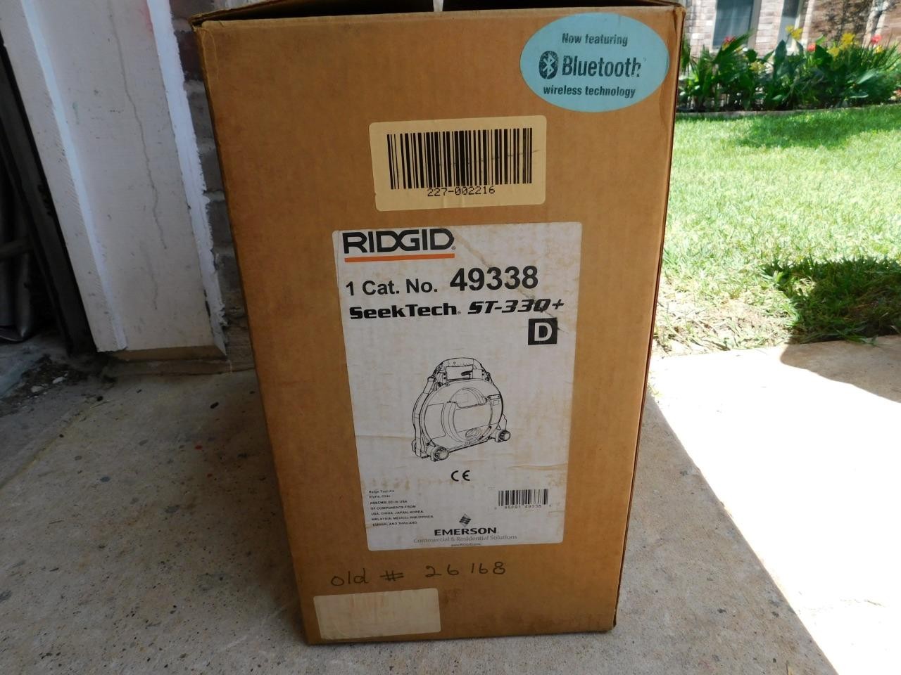 RIDGID 49338 SEEKTECH ST-33Q+ LED LINE TRANSMITTER W/ BLUETOOTH NEW OPEN BOX