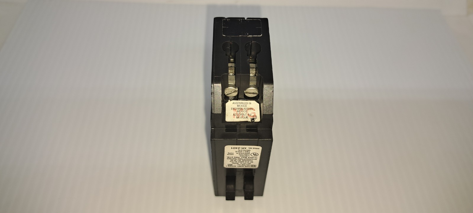 Square D HOMT1515 Homeline 2-15 Amp Single Pole Tandem Circuit Breaker FLAW