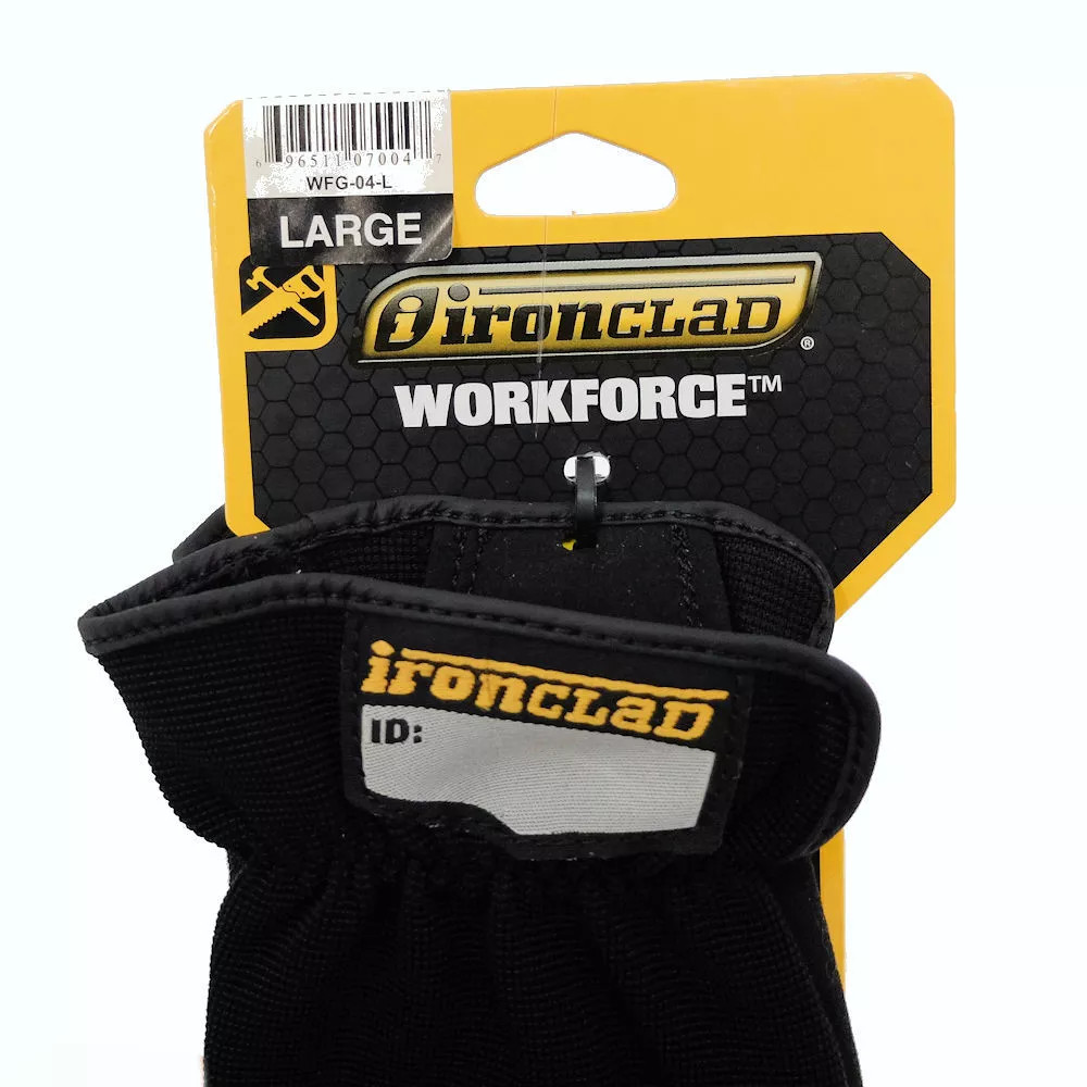 Ironclad Workforce Gloves, Large (9)