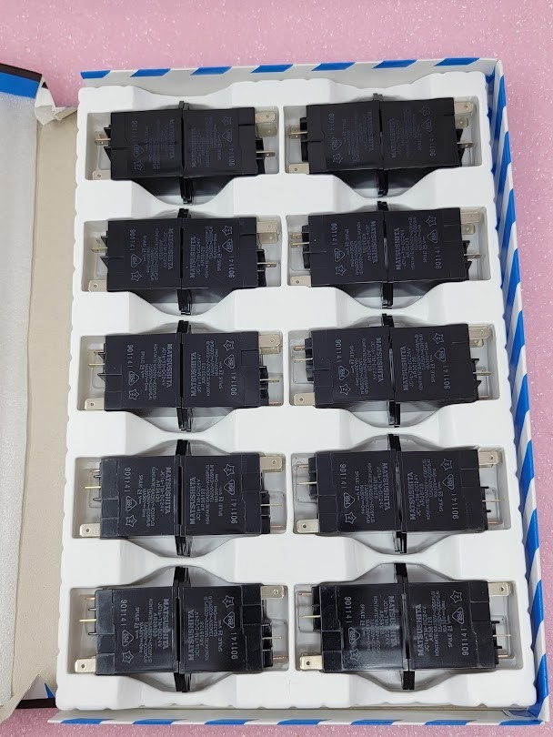 New Panasonic MATSUSHITA – JC1A-TM-DC24V – Compact Power Relay, 24 VDC, 10A SPST