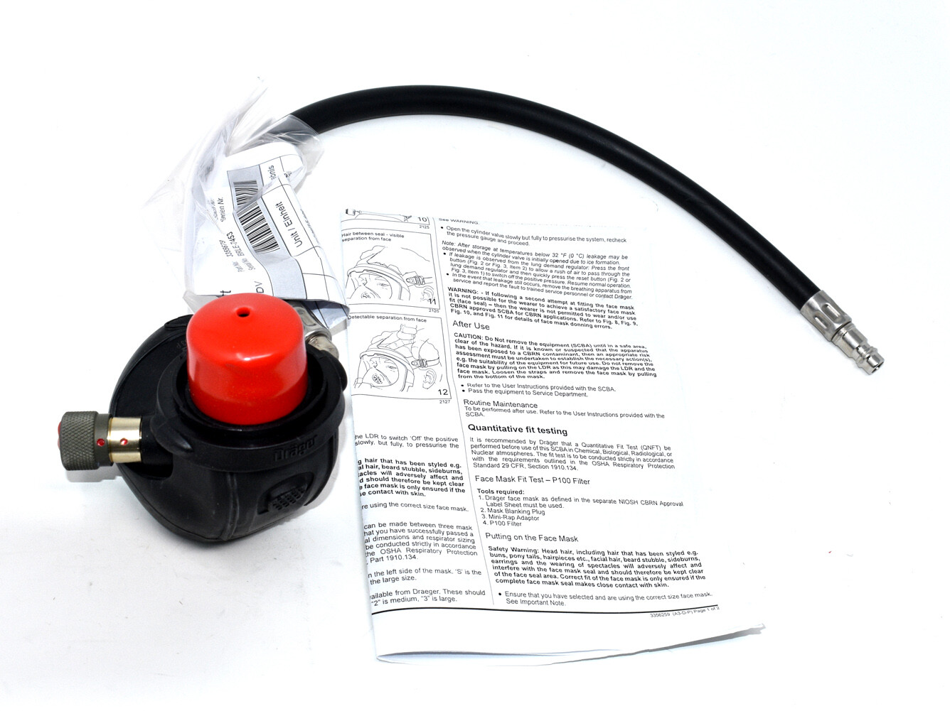 Dräger 3355679 – NIOSH – Lung Demand Valve | Drager – Made in UK | New in Box |