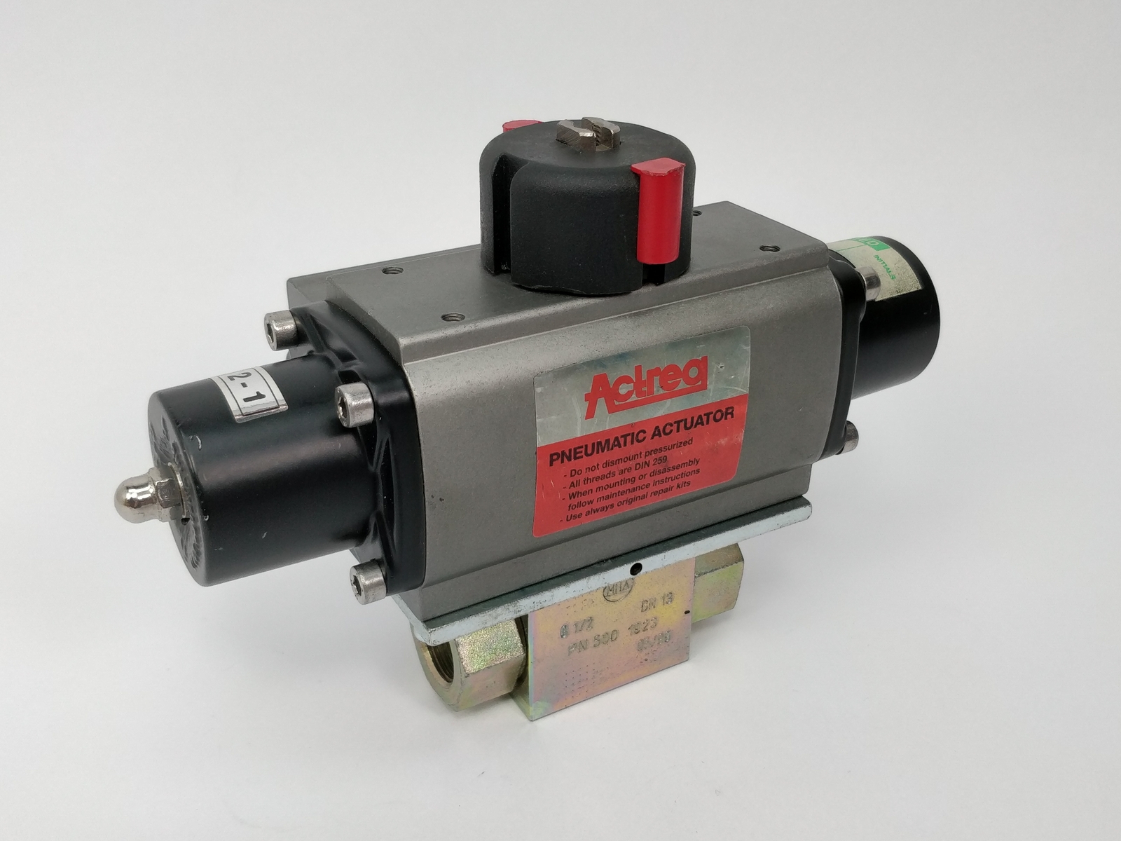Actreg ASR 20 Pneumatic Actuator P.max 150psi 10bar