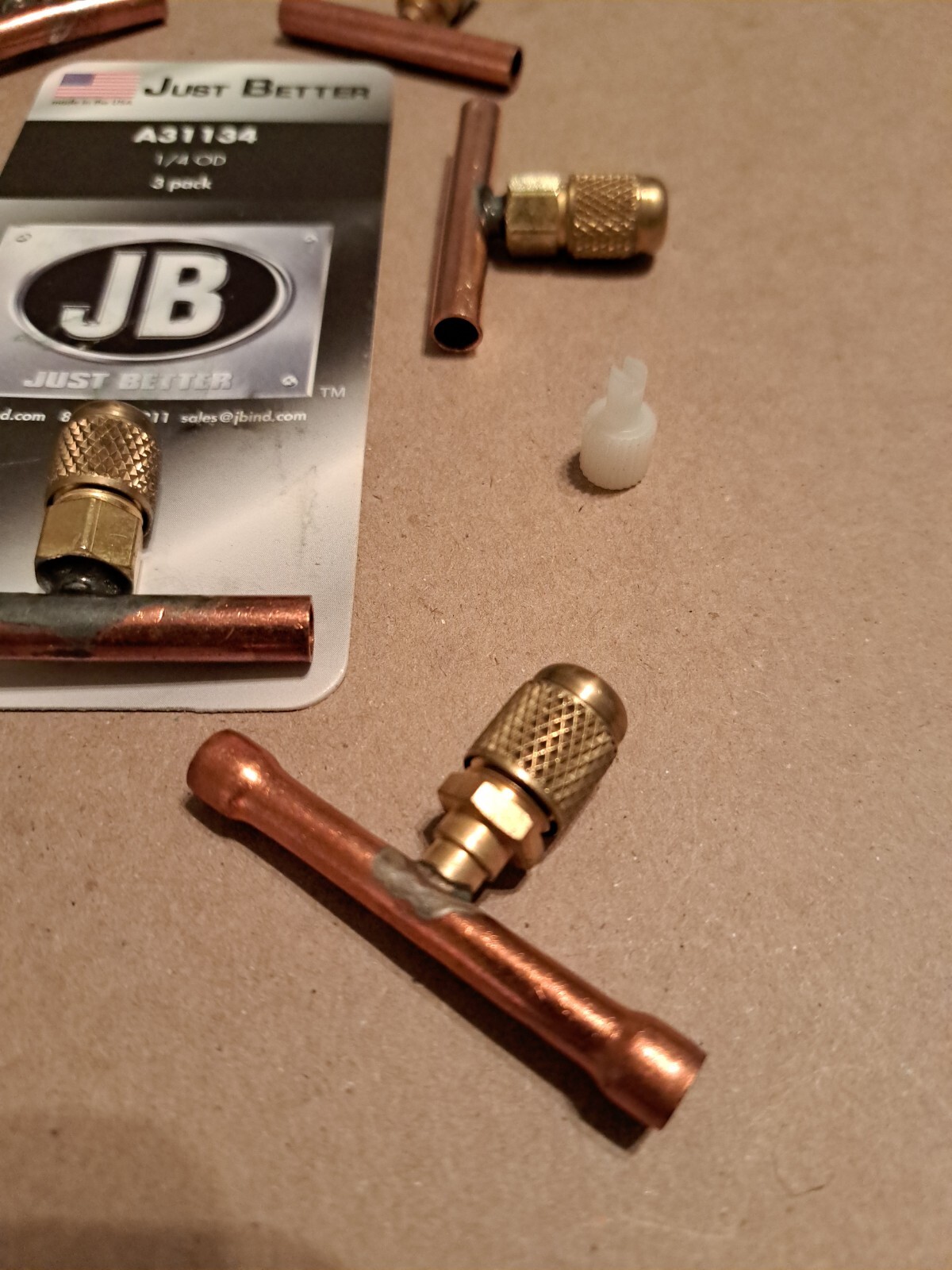 JB A31134 1/4 OD Just Better Lot of 7