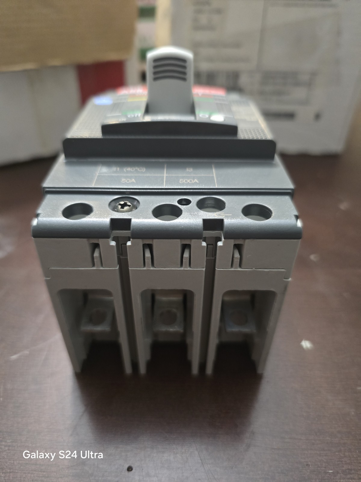 NEW ABB XT1NU3050AAA000XXX SACE TMAX CIRCUIT BREAKER 3P 50 A 600V
