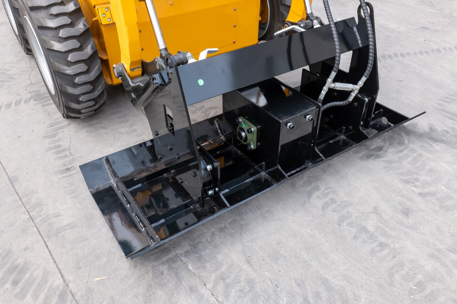 Road Vibratory Flat Plate Compactor fit Bobcat Skid Steer Loaders Free Shipping
