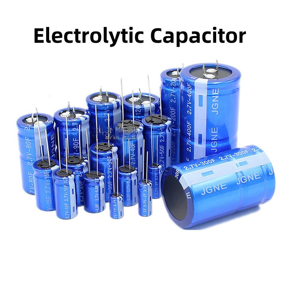 Radial Aluminium Electrolytic Capacitor ±20% 70°C 1F to 400F