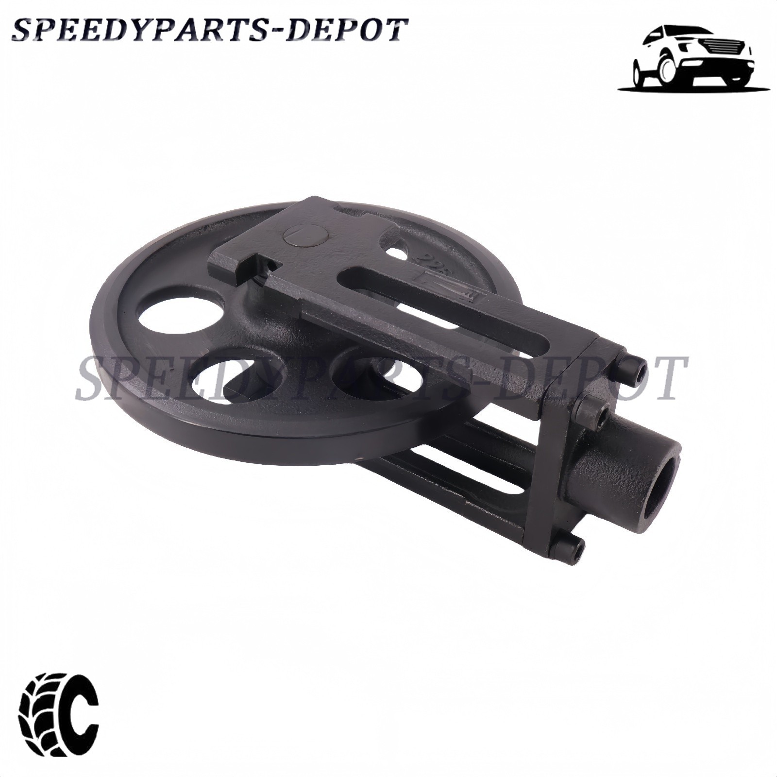 ISDZJL-H12 Track Idler Wheel Assembly Front Idler For Agrotk Mini Excavator 2025