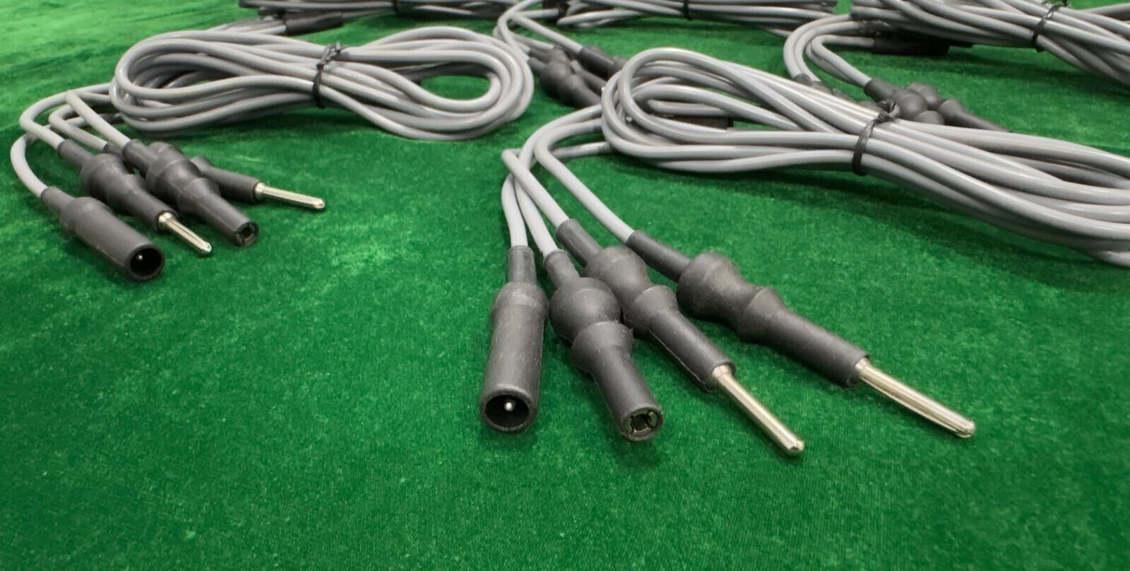 5pc Laparoscopic TURP Single Stem Bipolar Cable 4mmx300cm Reusable Instruments
