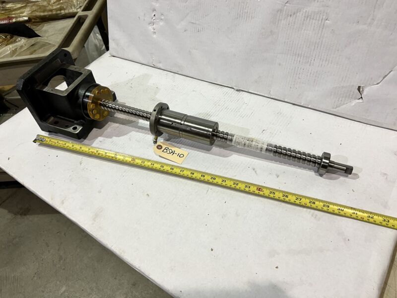 TSUBAKI BALL SCREW ASSY. # 31F-1015-4 THD LENGHT: 21.5″ THD dia: 25mm