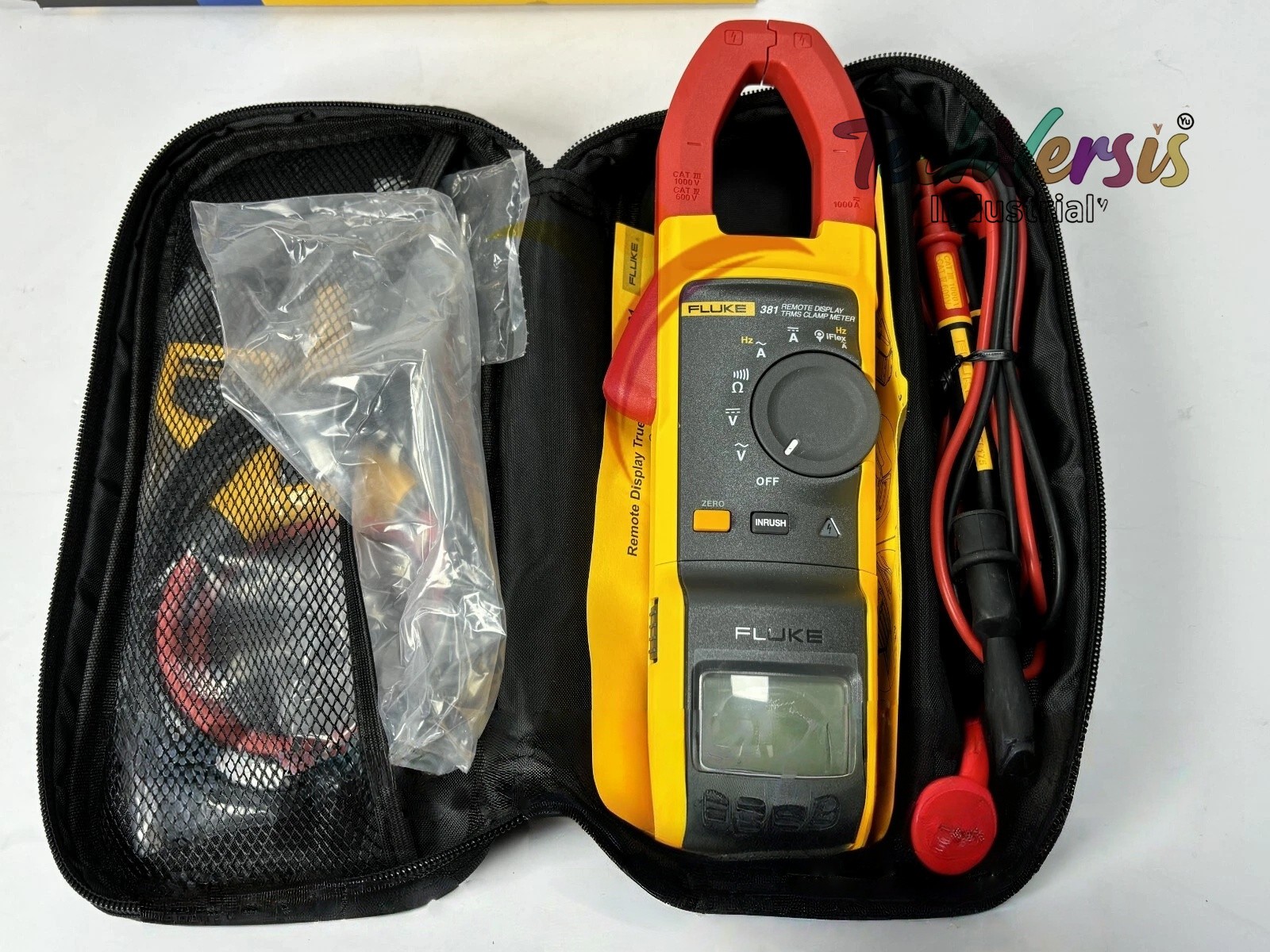 NEW Fluke 381 Remote Display True RMS AC/DC Clamp Meter with iFlex