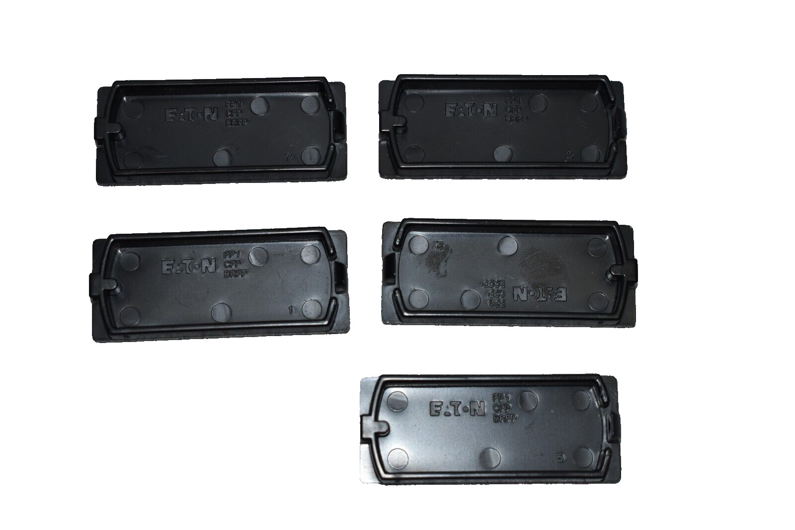 Eaton BRFPP Filler Plate for 1-Inch Circuit Breakers, ( Pack of 5 )