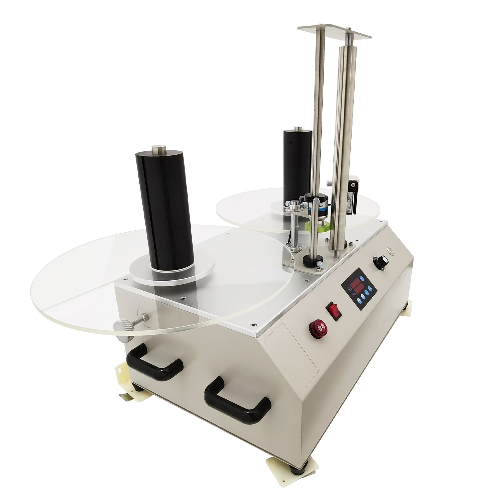 PET/PVC/PP Barcode Label Rewinder Automatic Counting Splitter Rewinder 110V