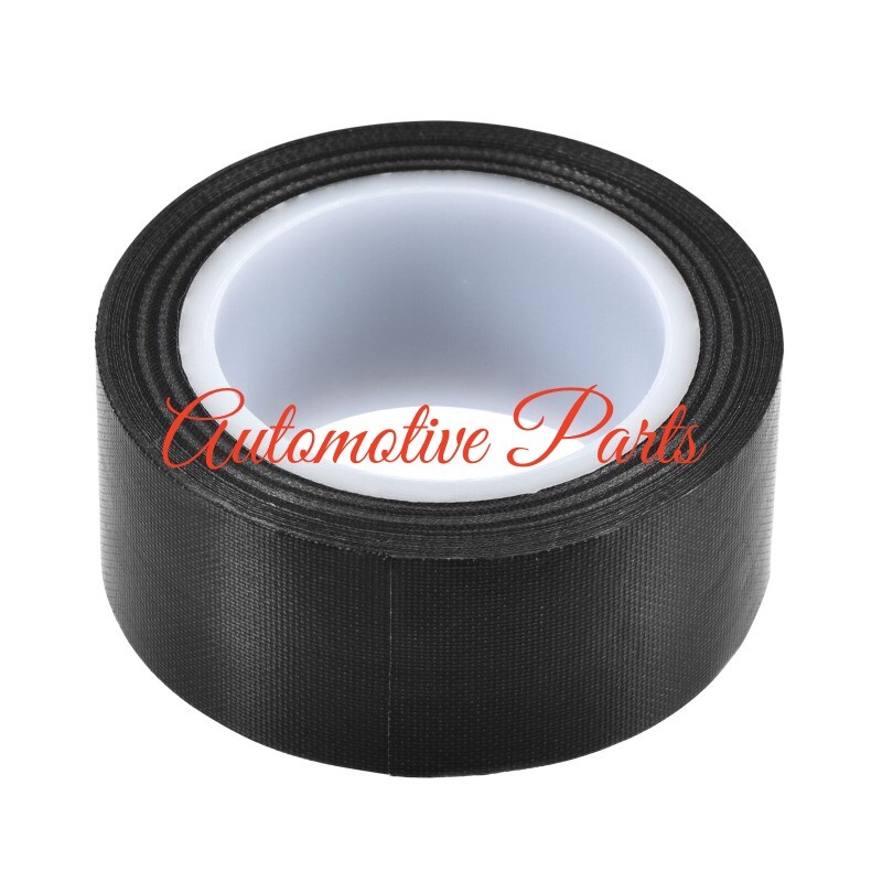 Heat Resistant Tape High Temperature Adhesive Tape 25mm Width 10m Length Black