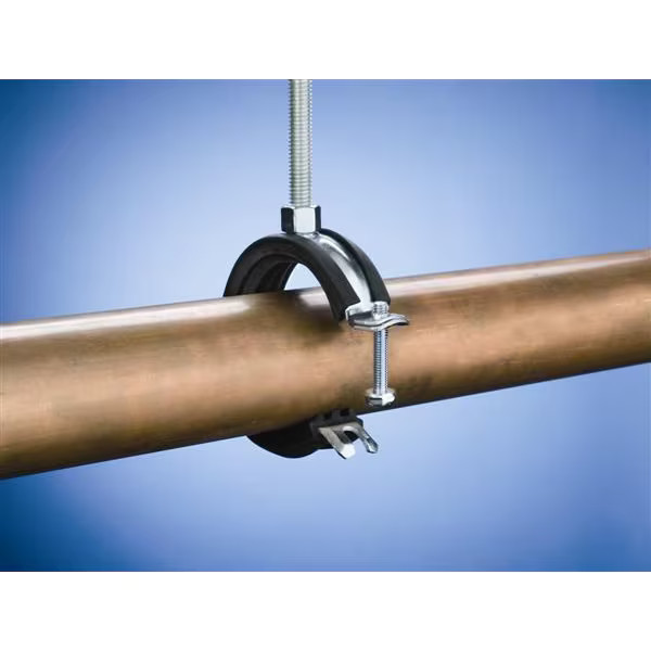 Nvent Caddy EZ-Riser Superfix Cushioned Pipe Clamp,Size 2 In 454010 Nvent Caddy