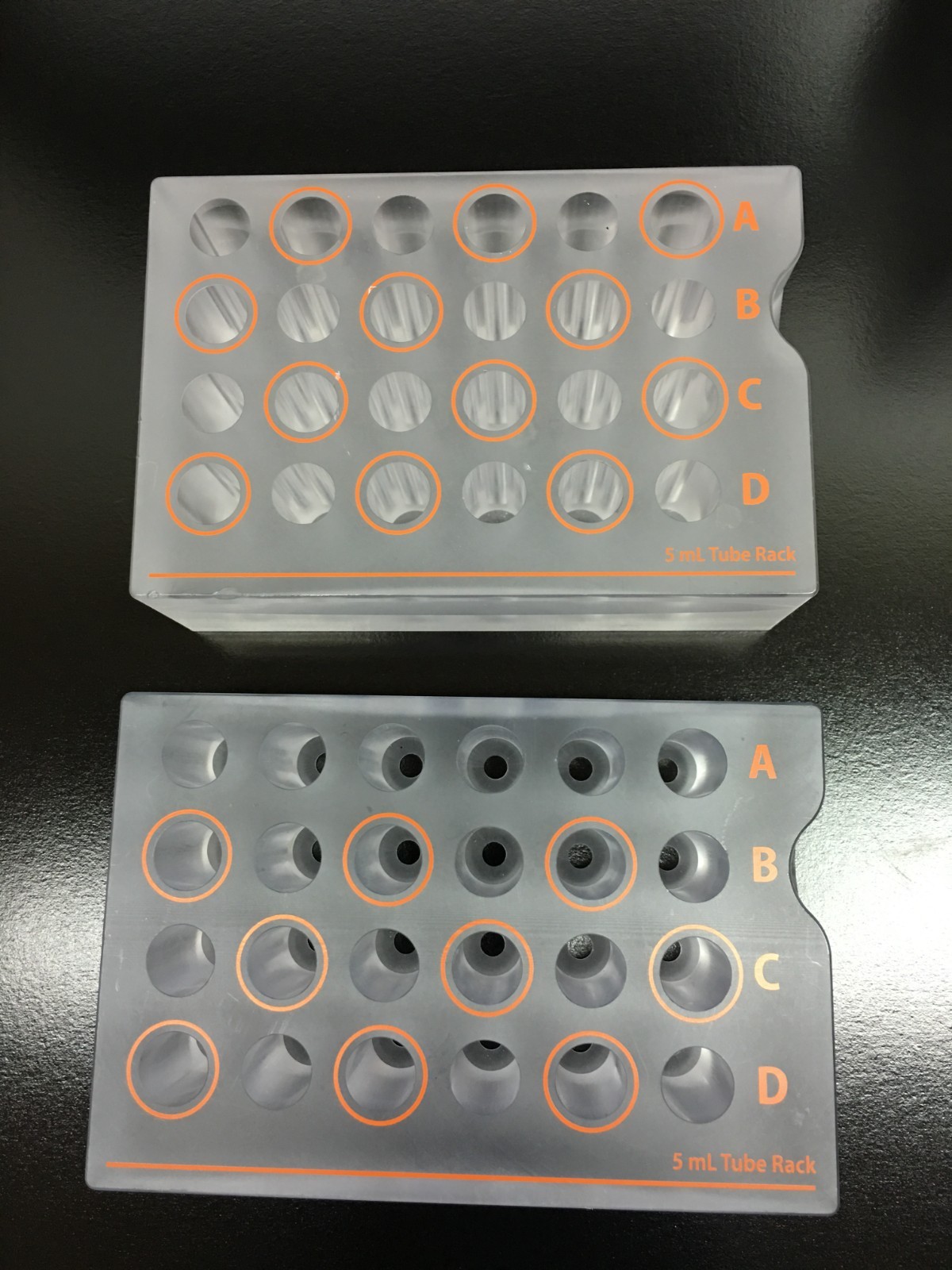 Macs Elution Chamber 1 MultiMACS 5mL Tube Rack Single-Column Adapter 12 Lot