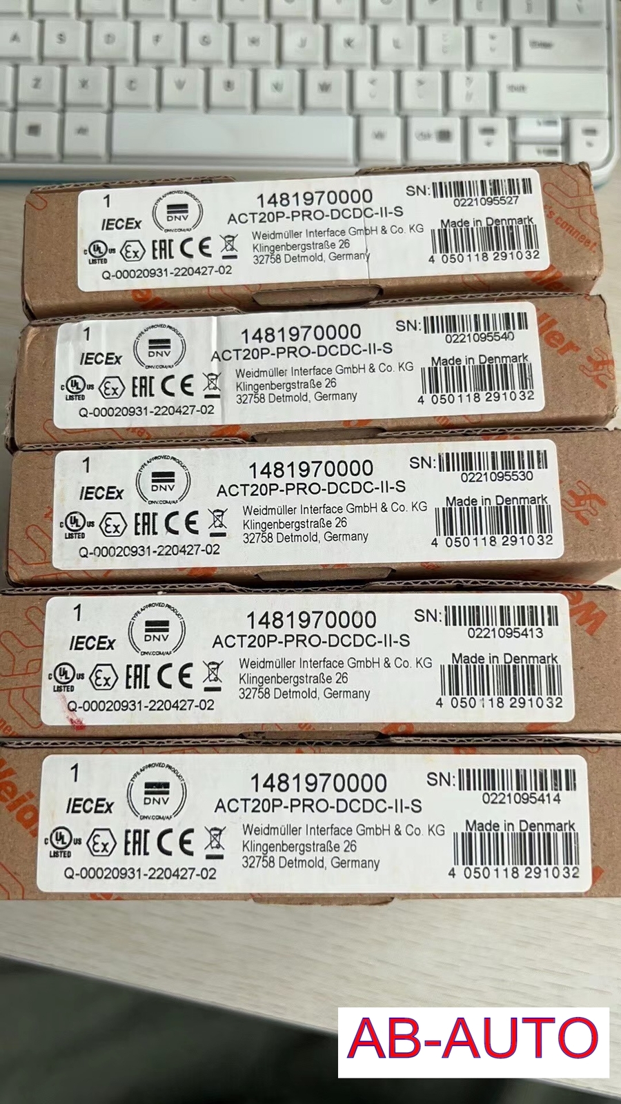 ACT20P-PRO-DCDC-II-S 1481970000 Weidmuller isolator New in box By DHL