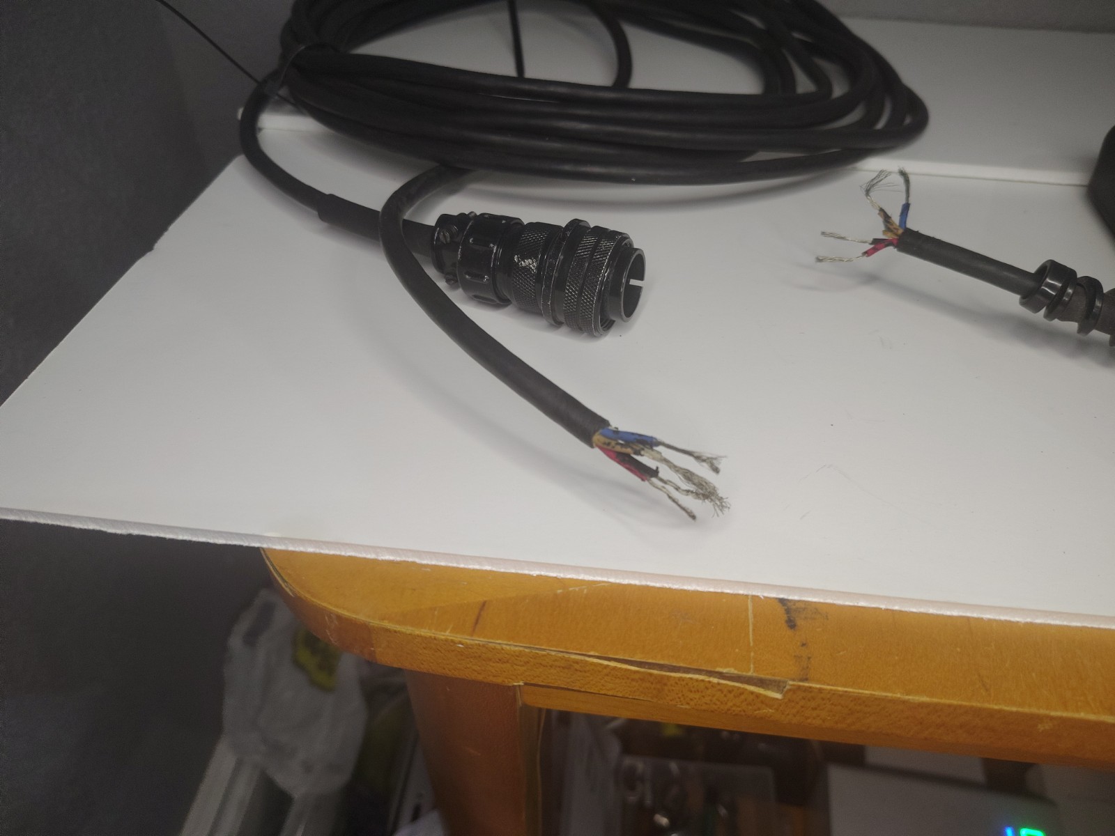 Lincoln Electric K870 Amptrol TIG Foot Pedal Remote Control – Cut Cable – As Is