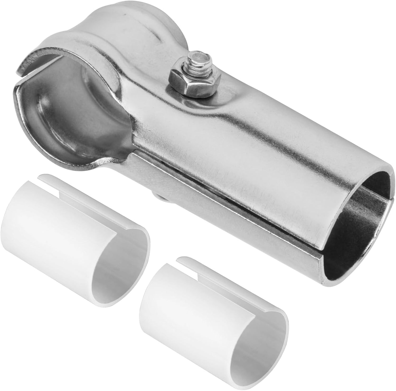 10 Sets T Pipe Connector, Fits 3/4″ EMT Conduit with PE Adapter Shims | Tee Clam