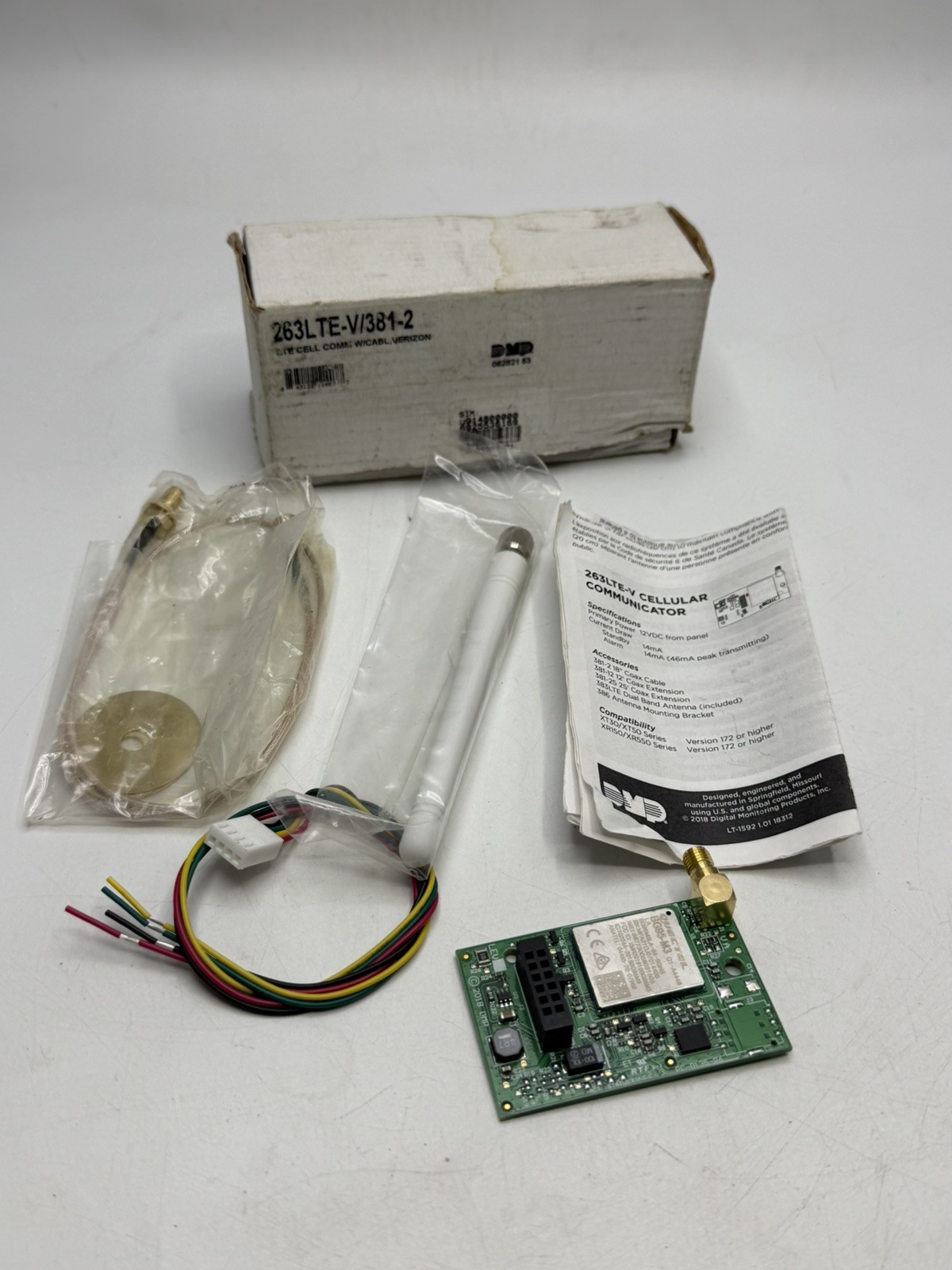 DMP 263LTE-V/381-2 LTE CELL COMM with CABL Verizon