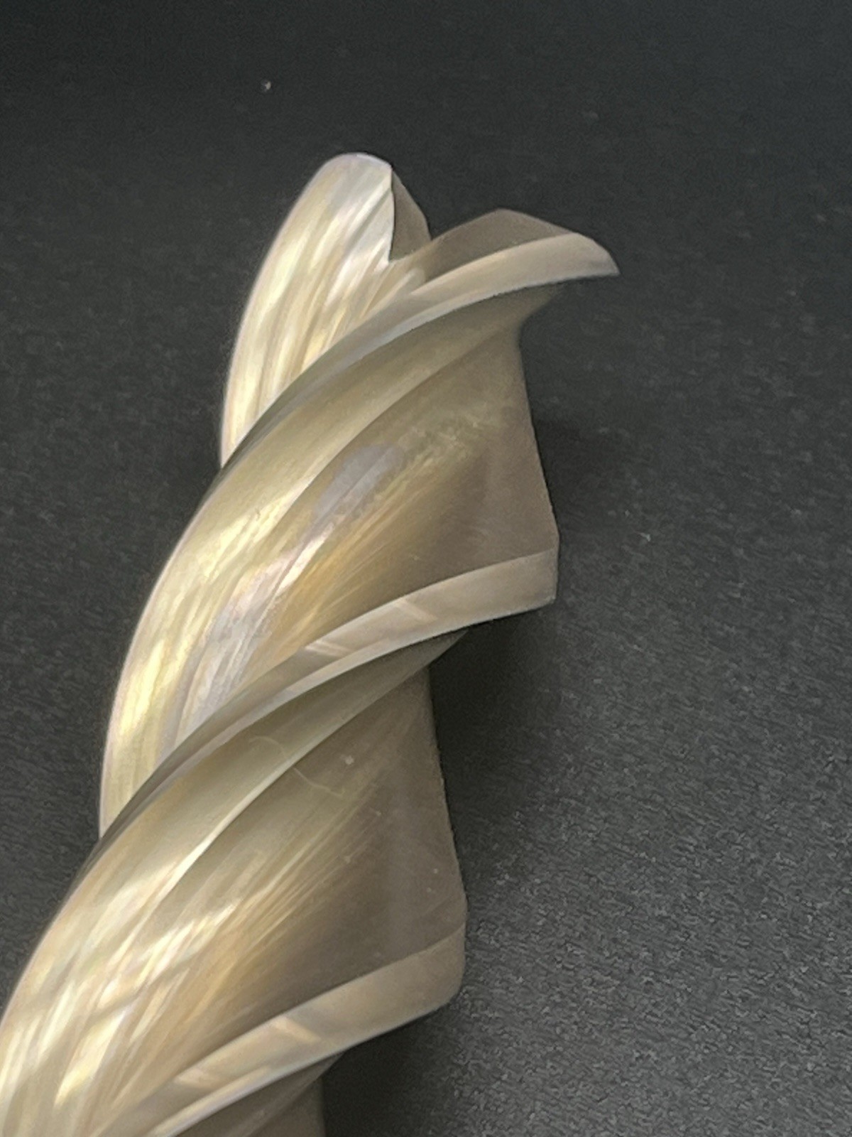 Accupro 65249633 1” Solid Carbide Corner Radius End Mill 3FL 5” LOC 8” OAL