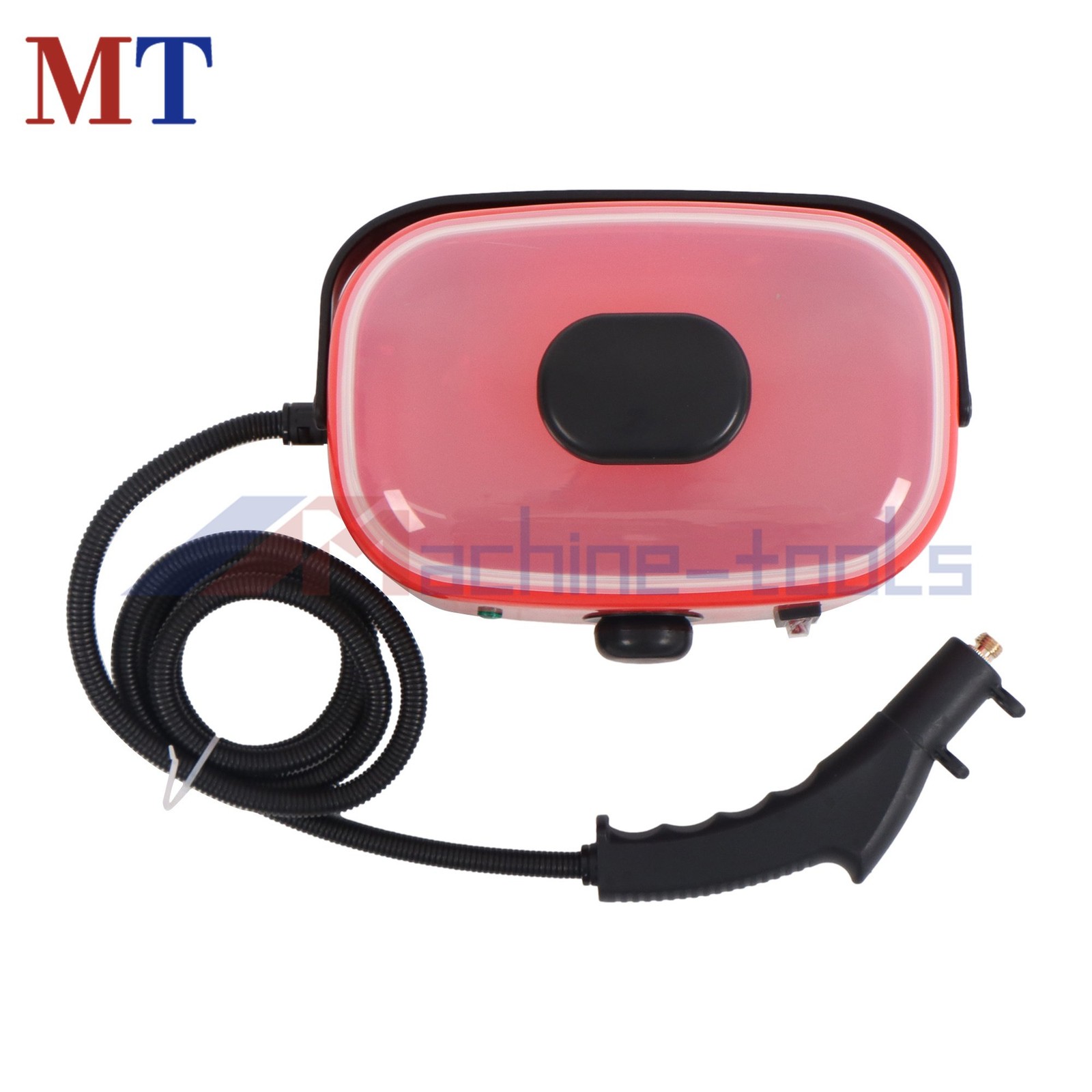 Adjustable Steam Cleaner 2500W Portable for Concrete Stains&Graffiti CleaningRed