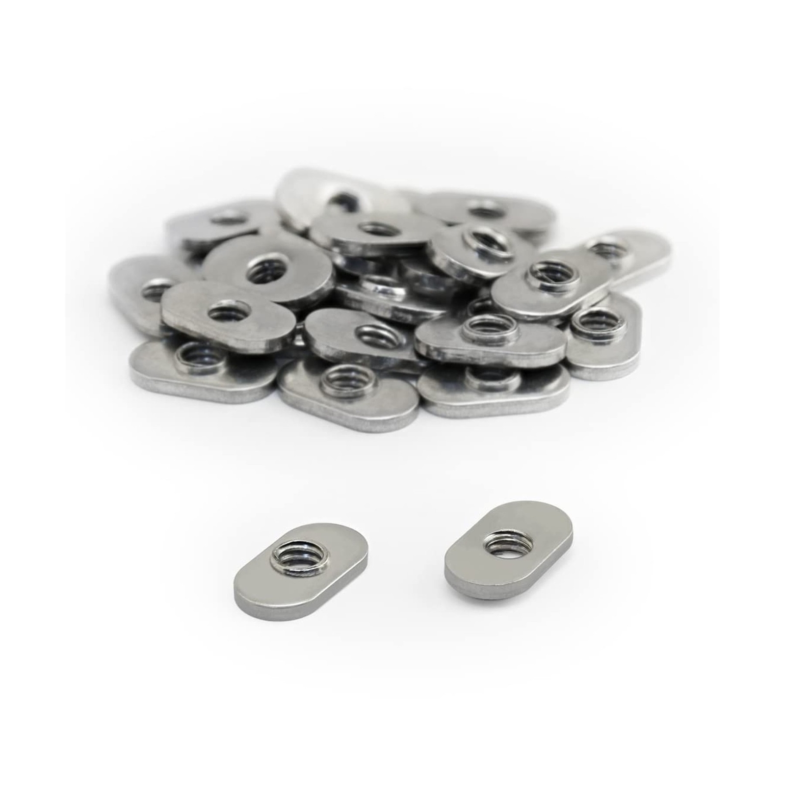 8020, 3675, 10 Series Stainless Steel SS 1/4-20 Centered Slide in Economy T N…