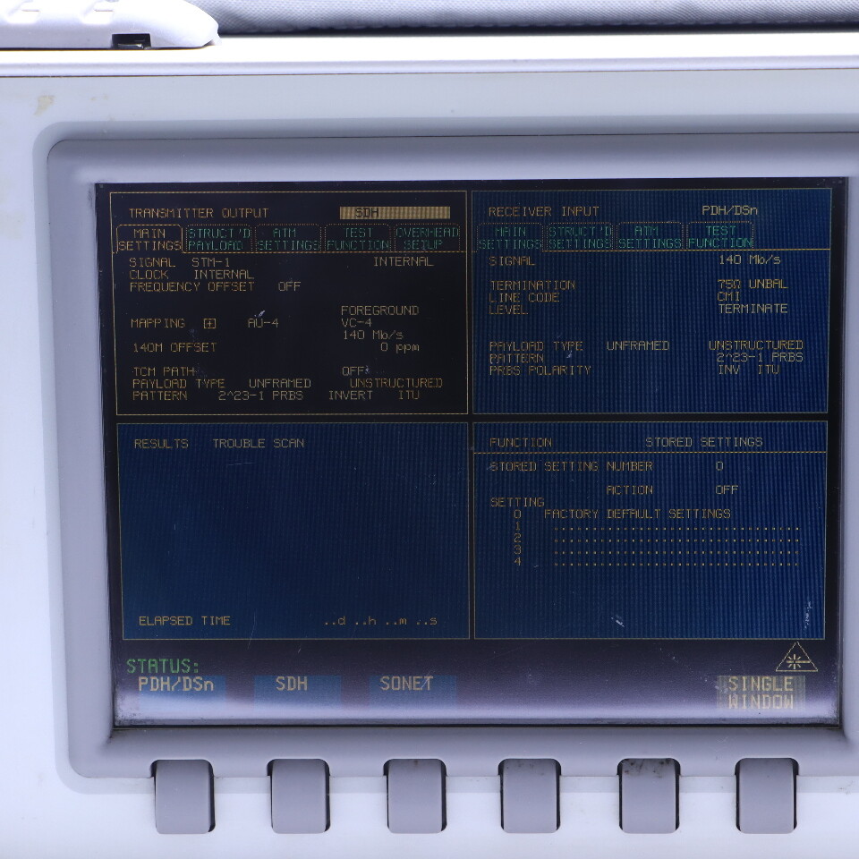 * AGILENT OMNIBER 718 37718B OPT 002 012 104 300 350 601
