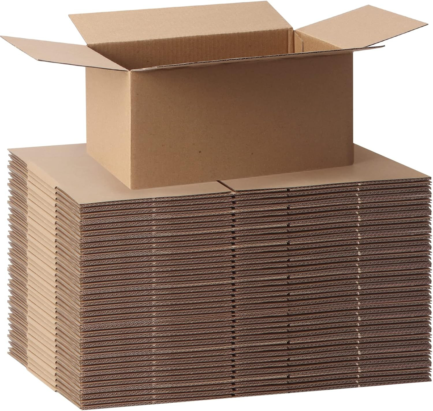 CRUGLA 40 Packs Shipping Boxes 8x6x4, Cardboard Boxes for Small Business, Corrug