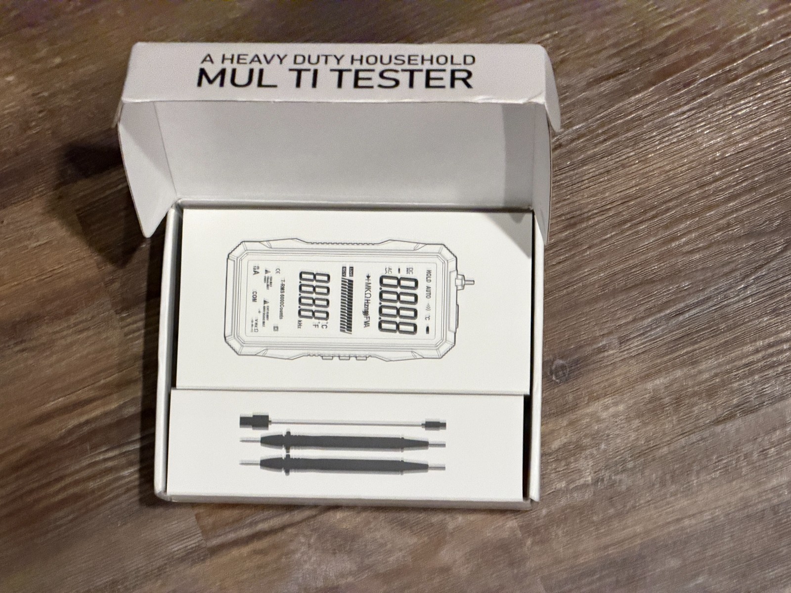 NEW FS899L USB Rechargeable Digital Multimeter for Home & Industrial Issues
