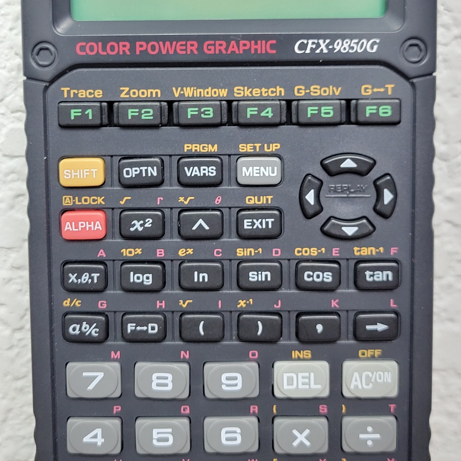 Casio CFX-9850G Graphing Calculator 32KB – TESTED WORKS