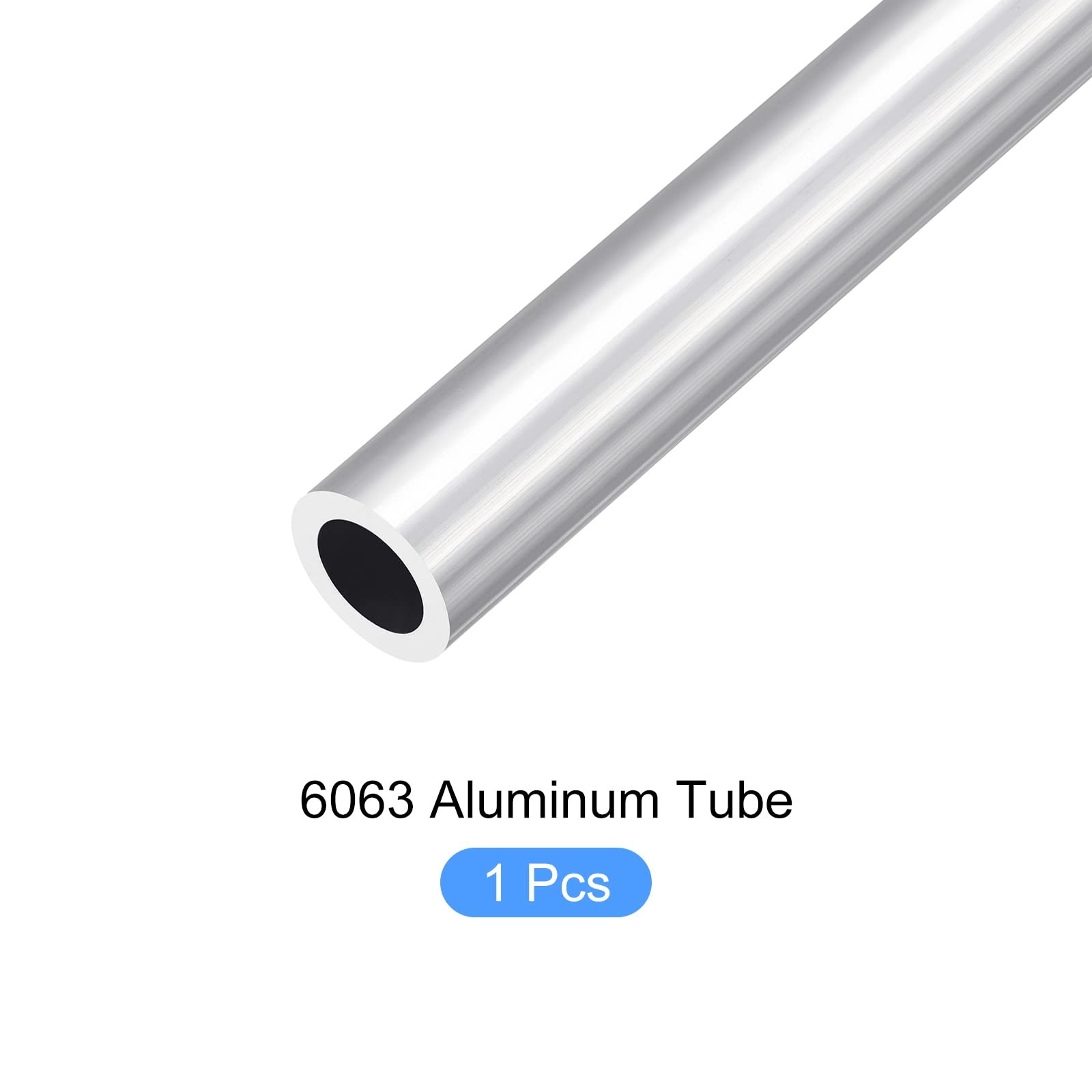 METALLIXITY 6063 Aluminum Tube (24mm OD x 16mm ID x 300mm L), Aluminum Round …